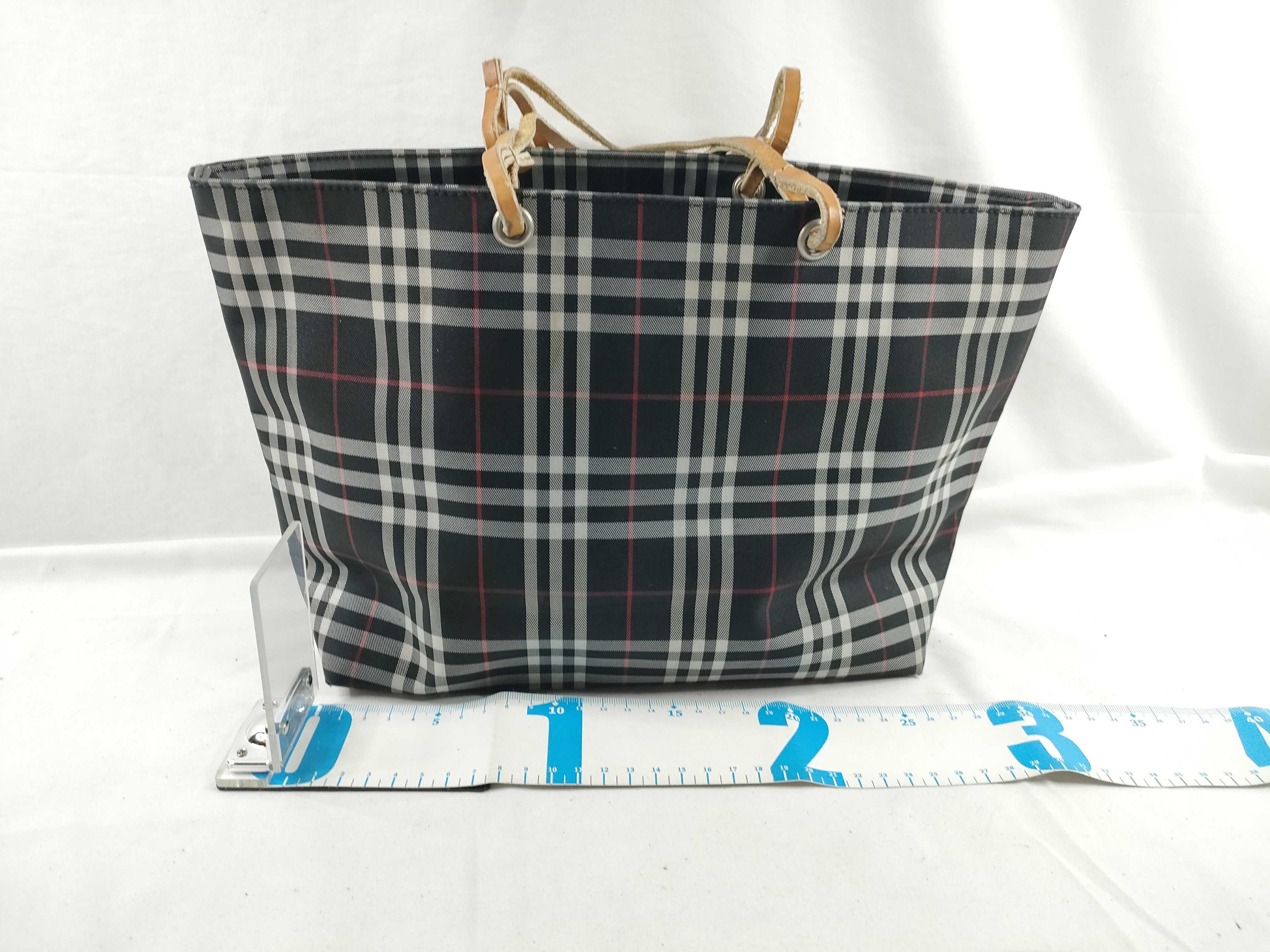 Nova Check Tote Bag — view 2