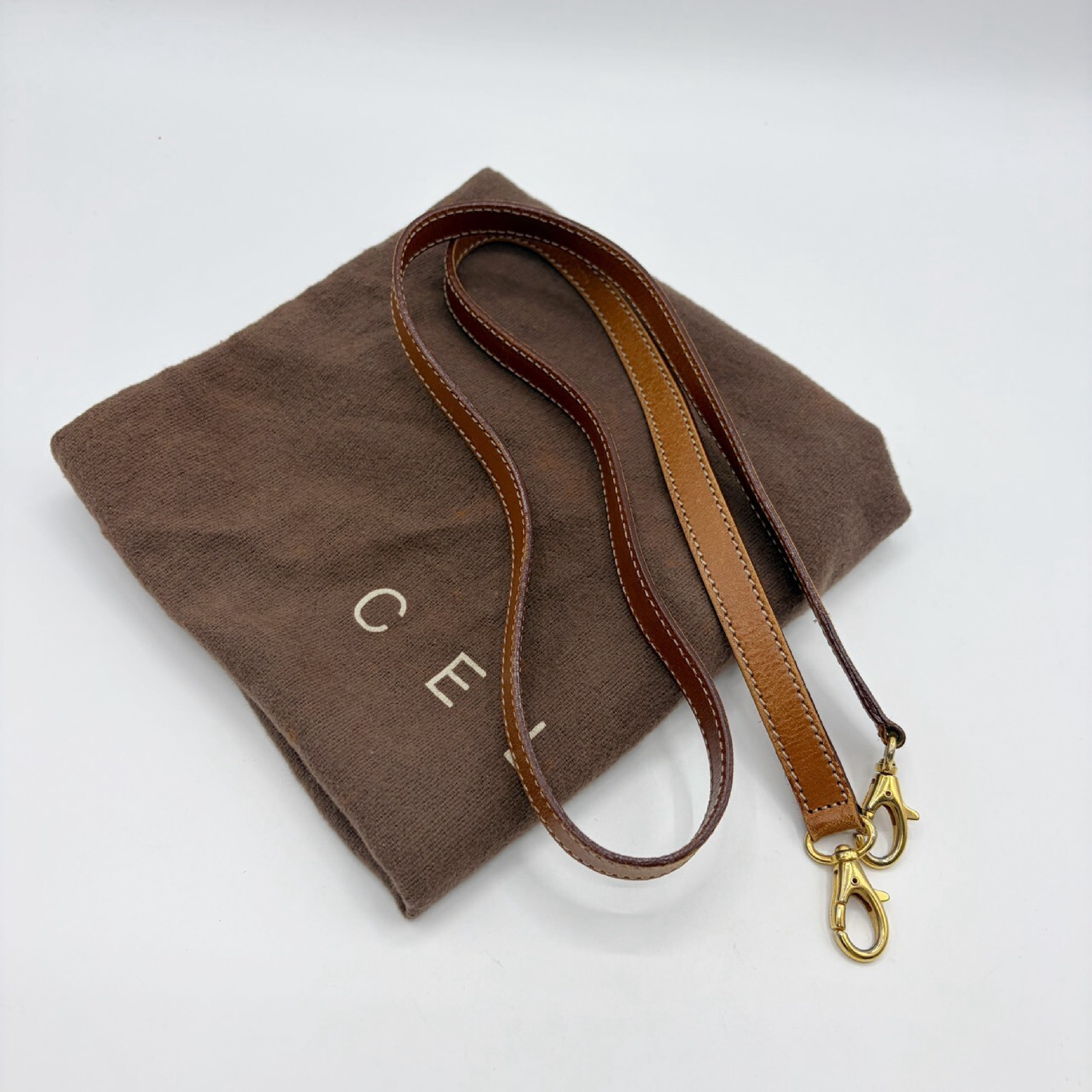 Macadam PVC Leather Vanity Shoulder Bag Brown Shoulder Bag — view 12