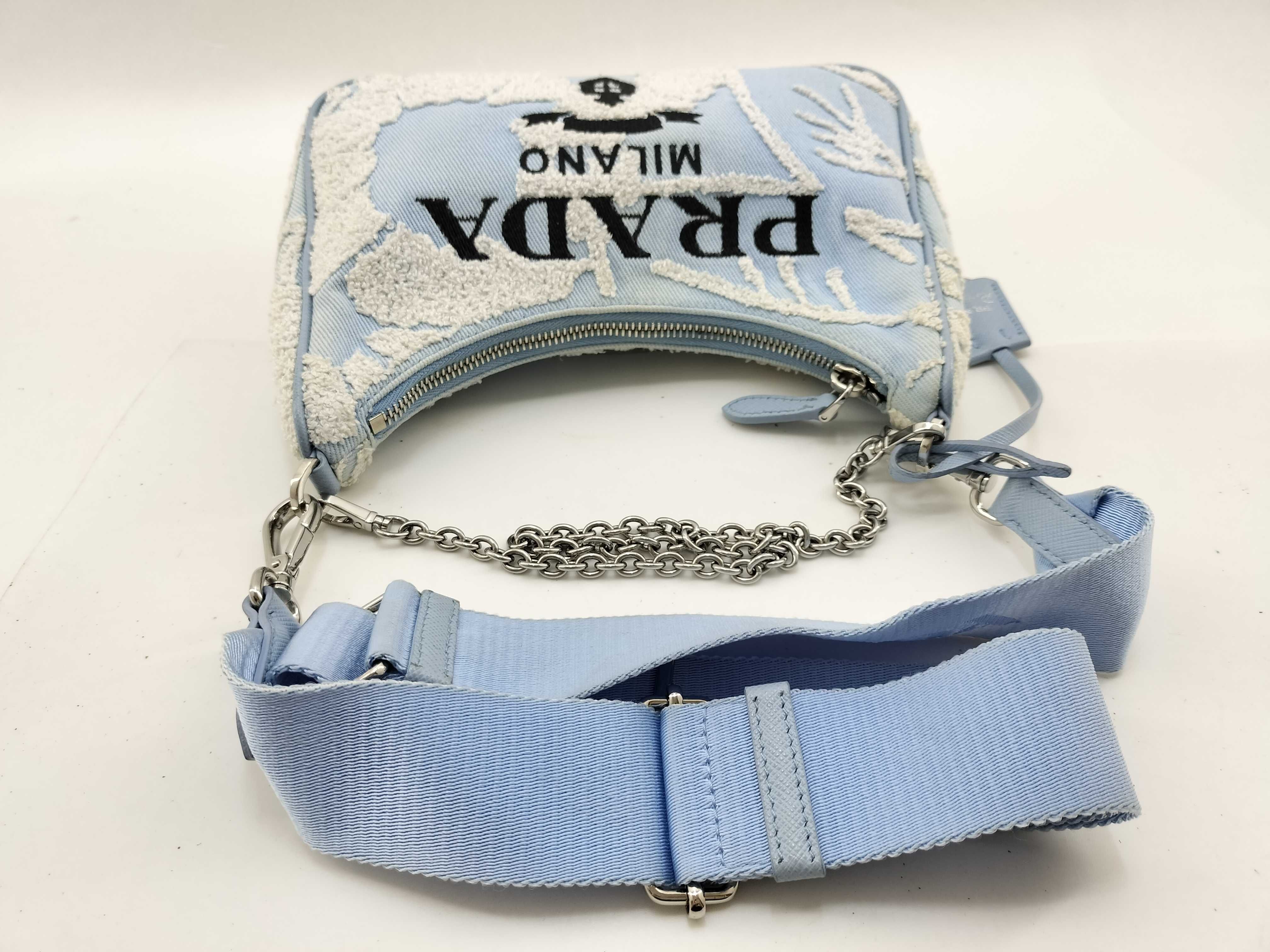 Re-Edition 2-Way Shoulder Bag with Pouch — view 9