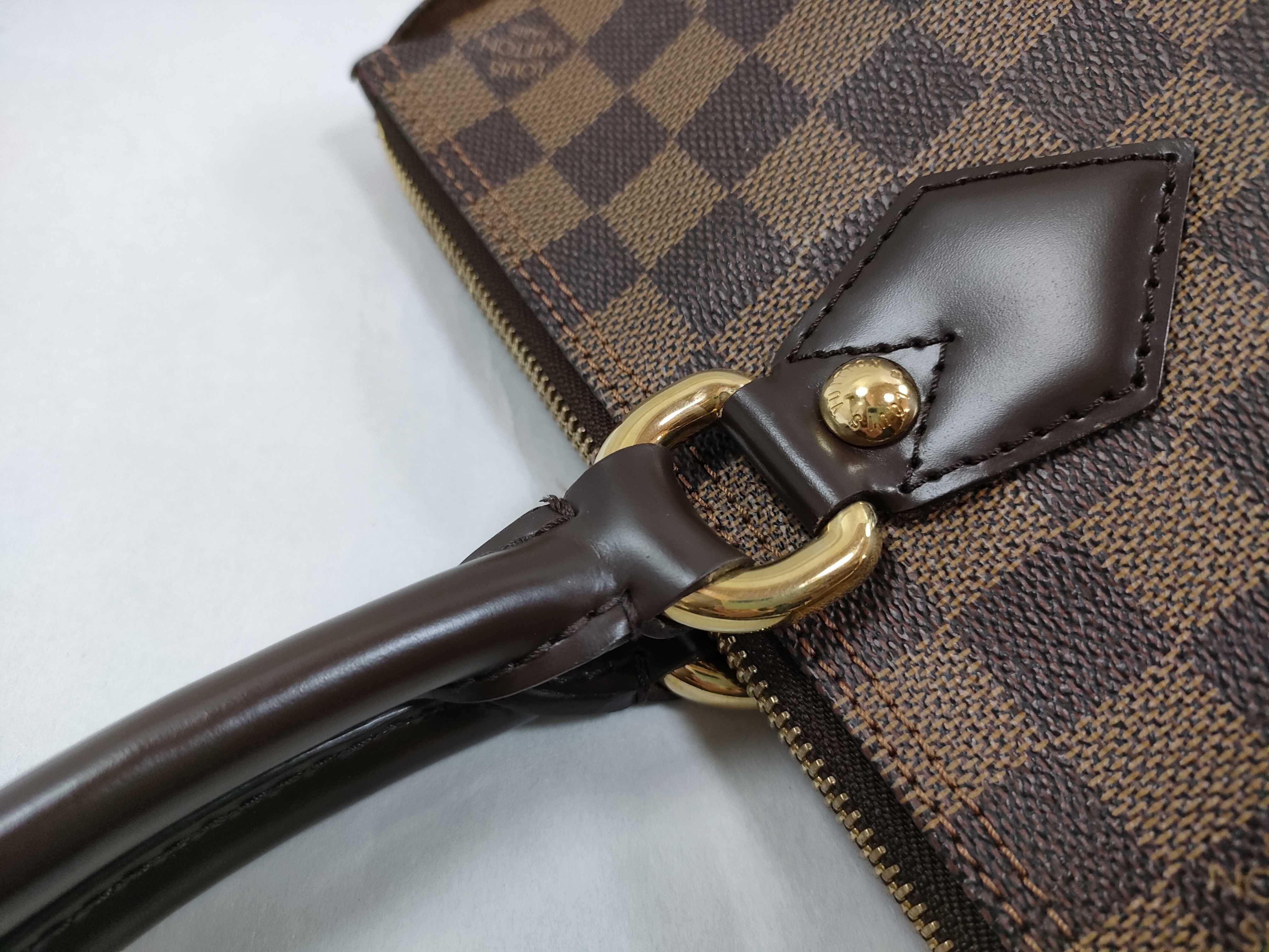 Damier Saleya PM N51183 VI4140 Brown Handbag — view 5