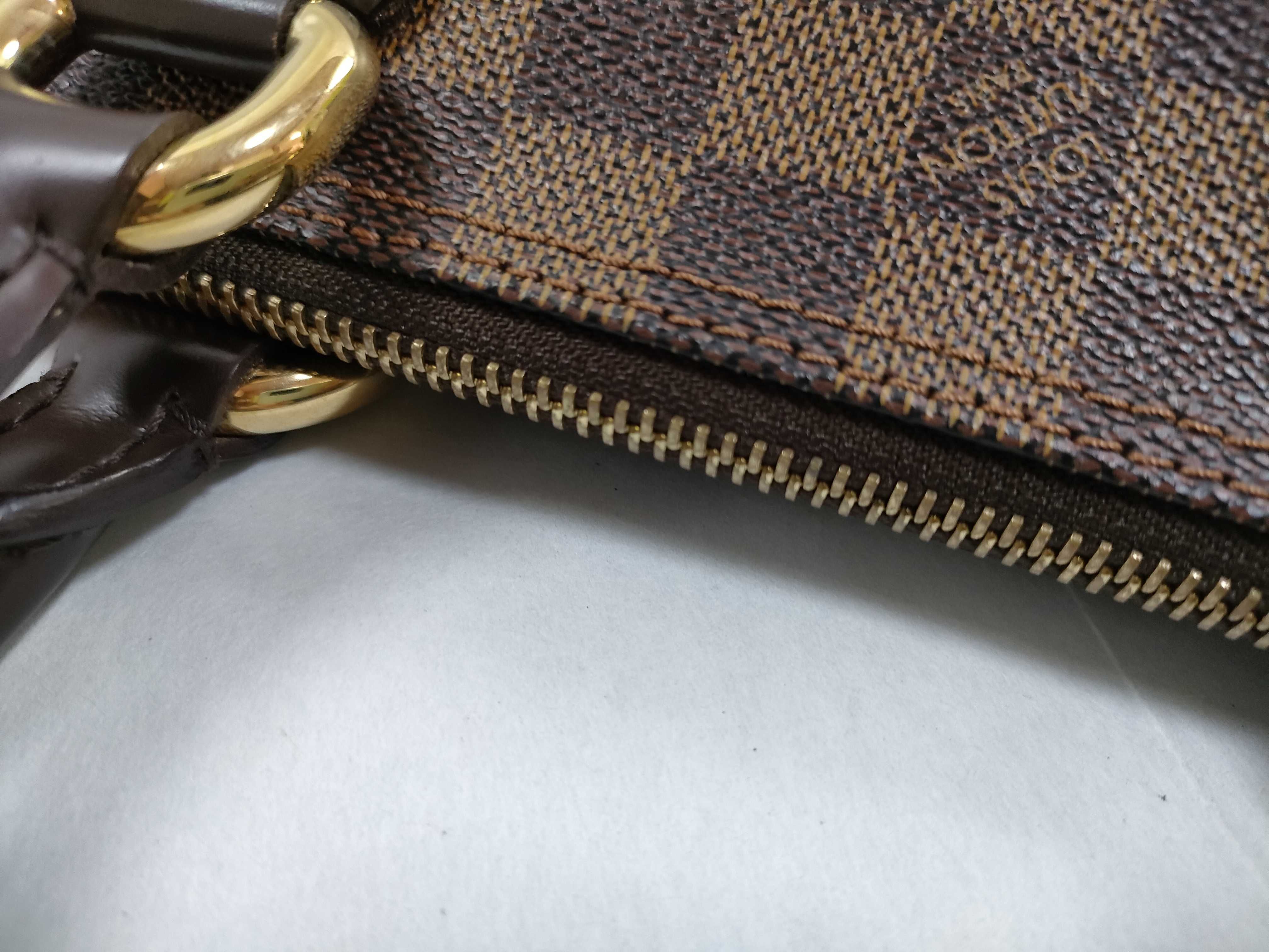 Damier Saleya PM N51183 VI4140 Brown Handbag — view 6