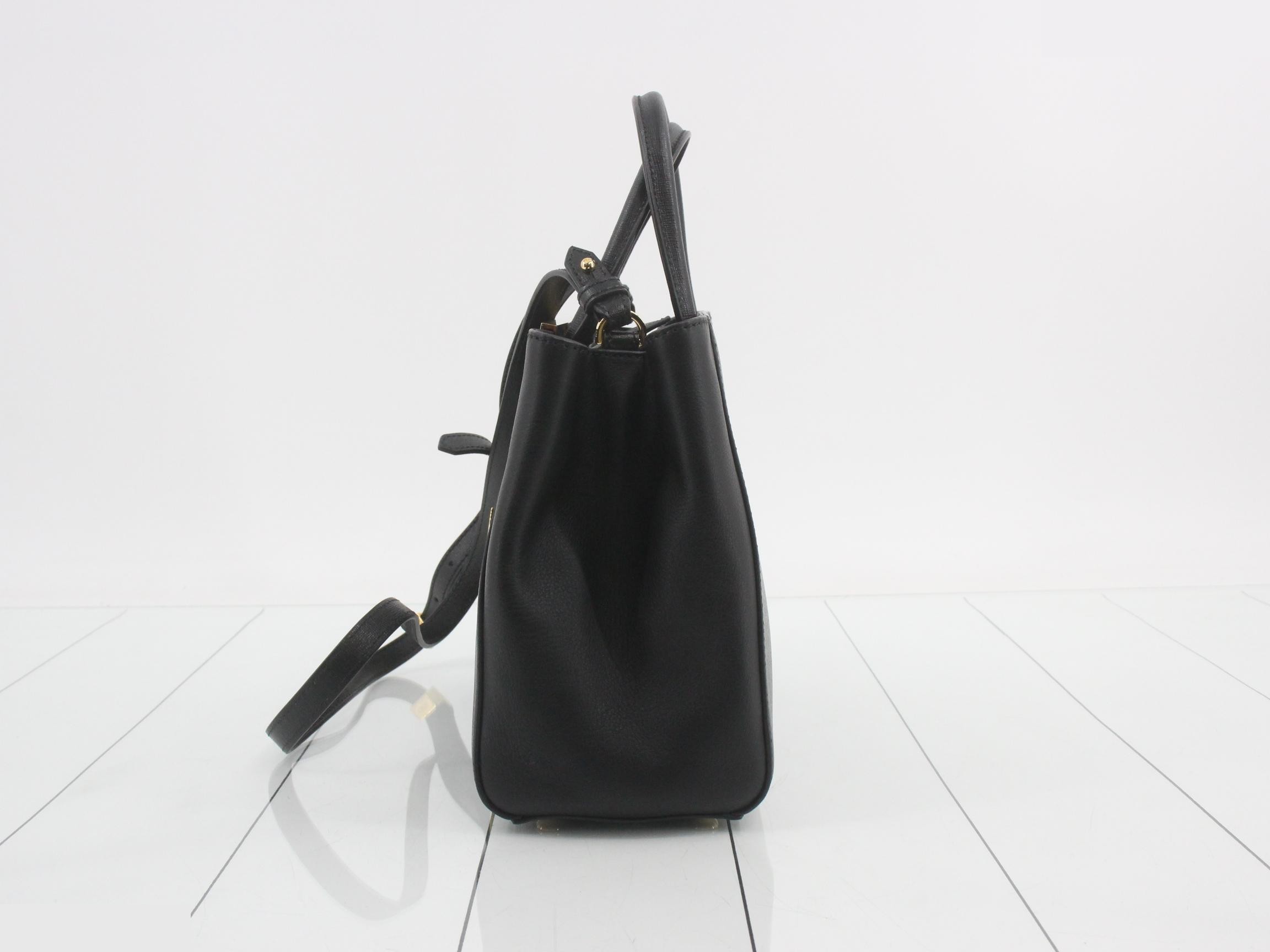 8BH253 Petite Toujours Leather Black — view 3