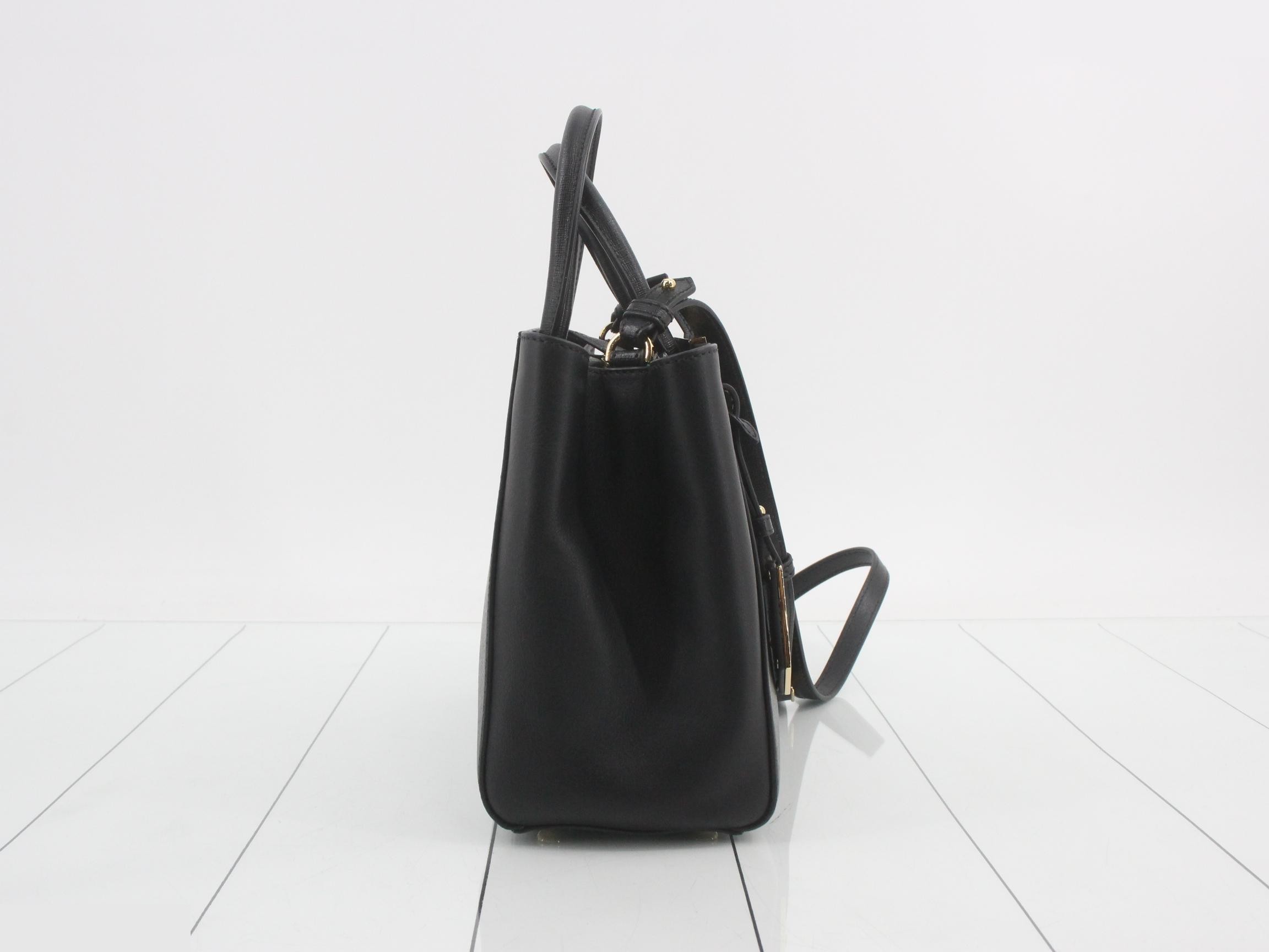 8BH253 Petite Toujours Leather Black — view 4