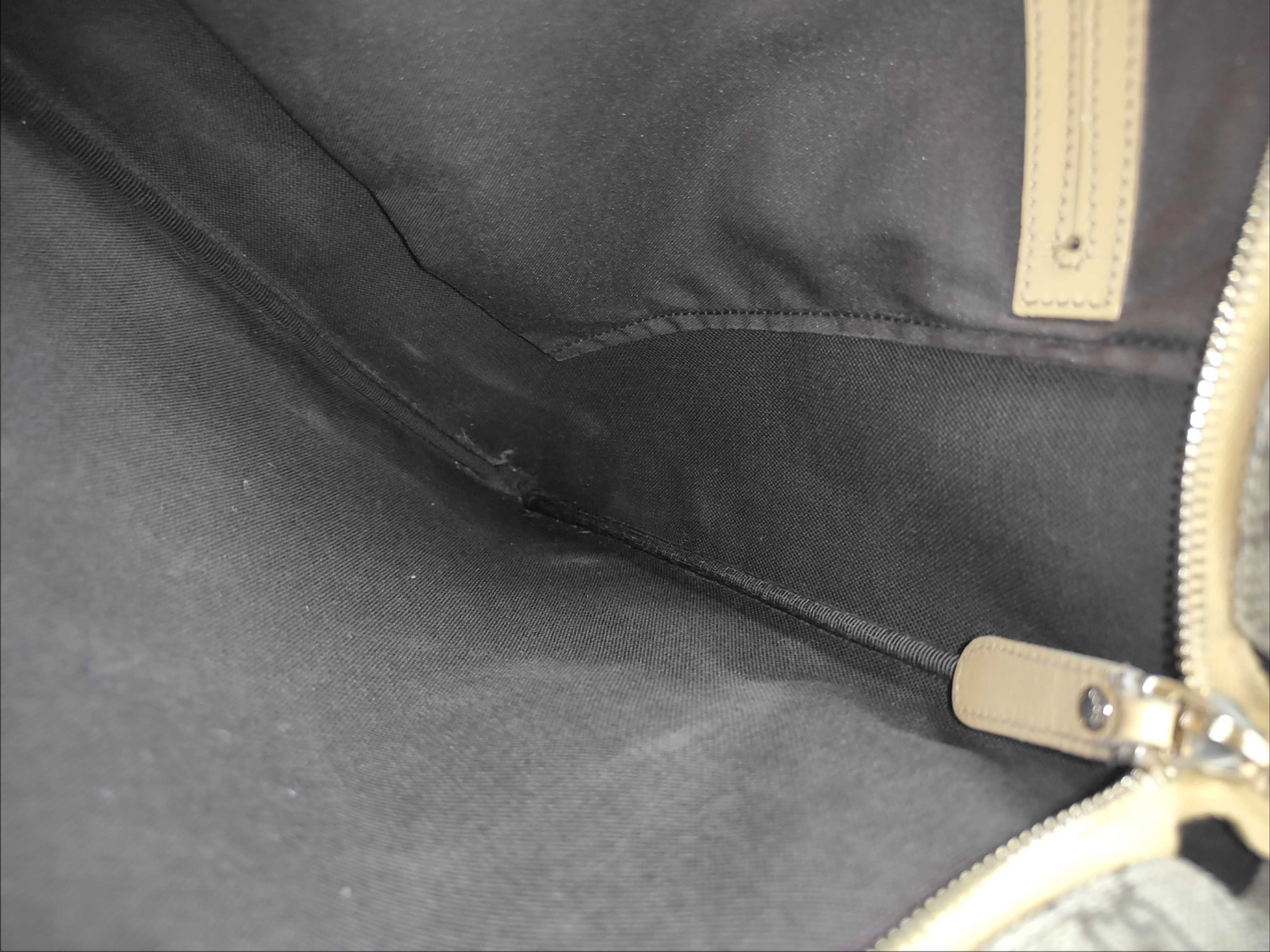 GG Canvas Gucci 201446 GG Supreme Shoulder Bag PVC Beige Brown Shoulder Bag — view 15