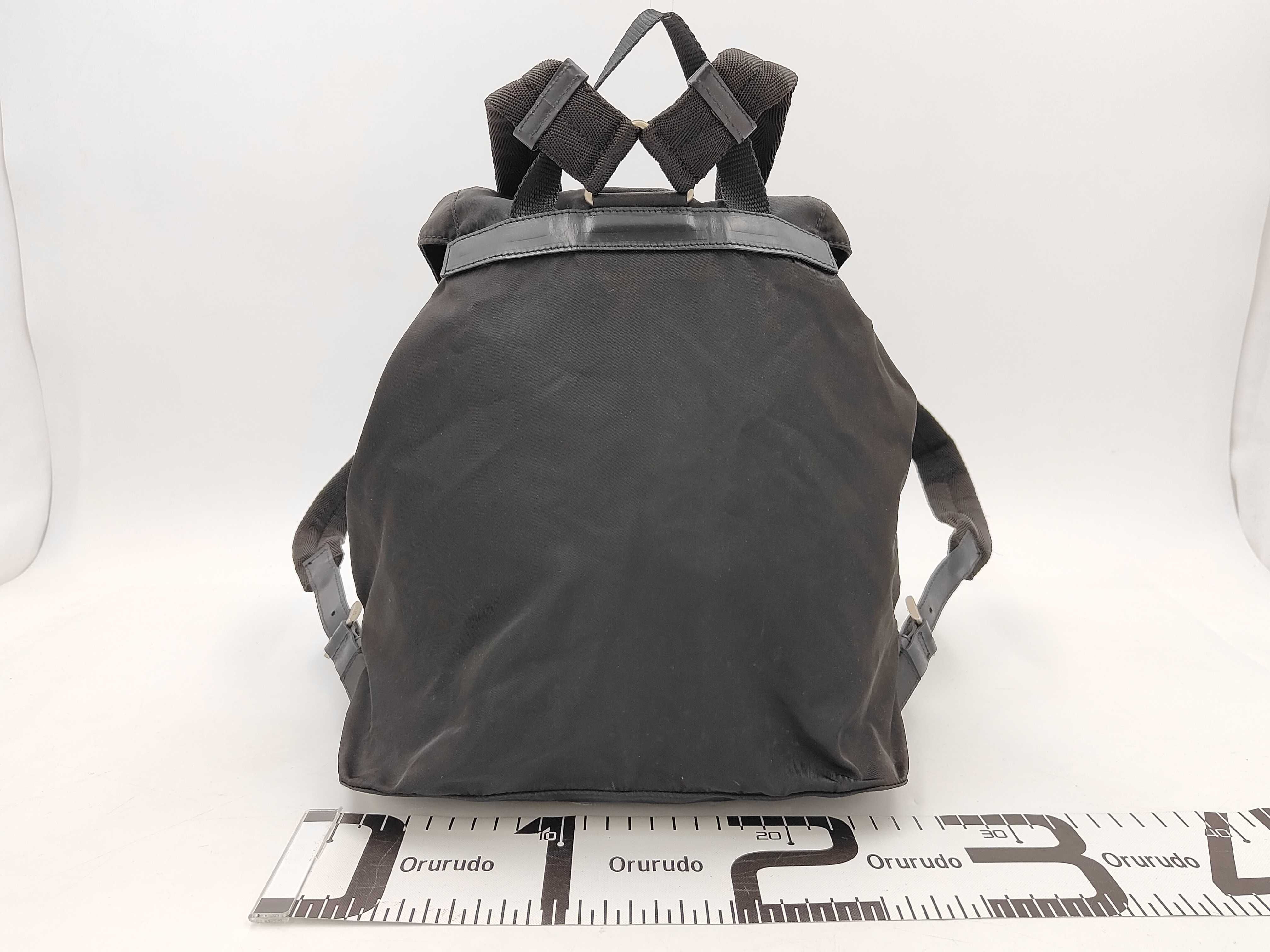 Tessuto Black Backpack — view 2