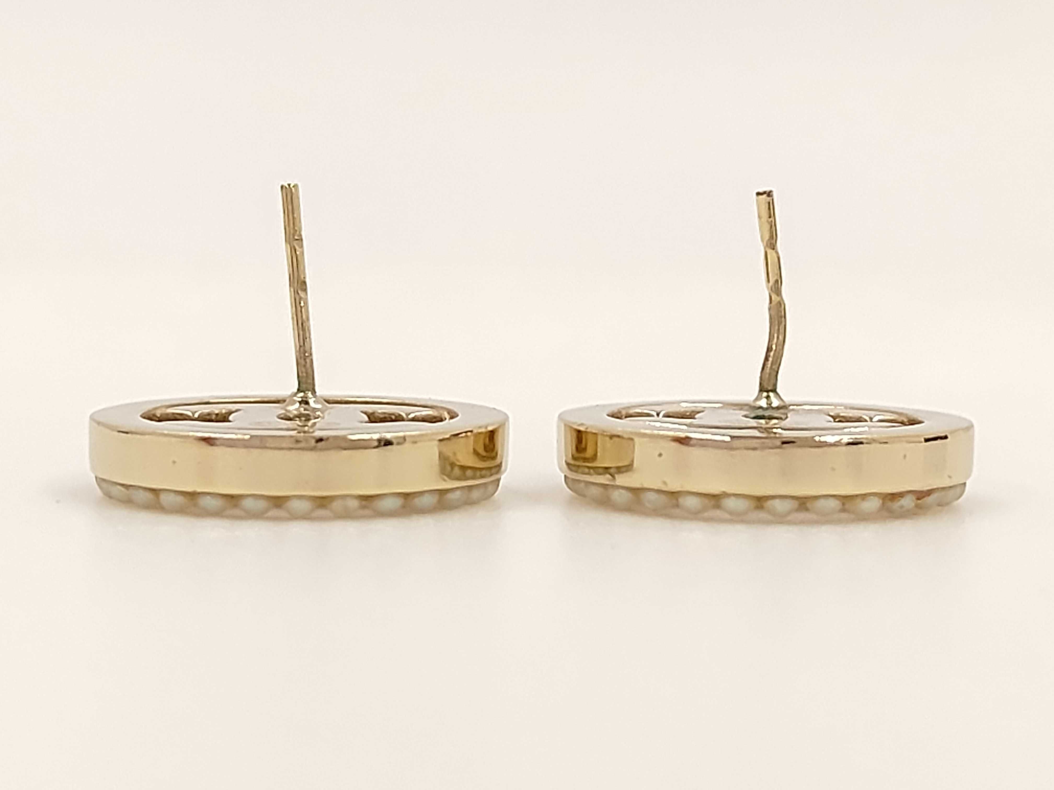04A Pearl / Earrings / GP Earrings — view 4