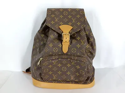 Monogram Montsouris GM M51135 MI0916 Brown Backpack