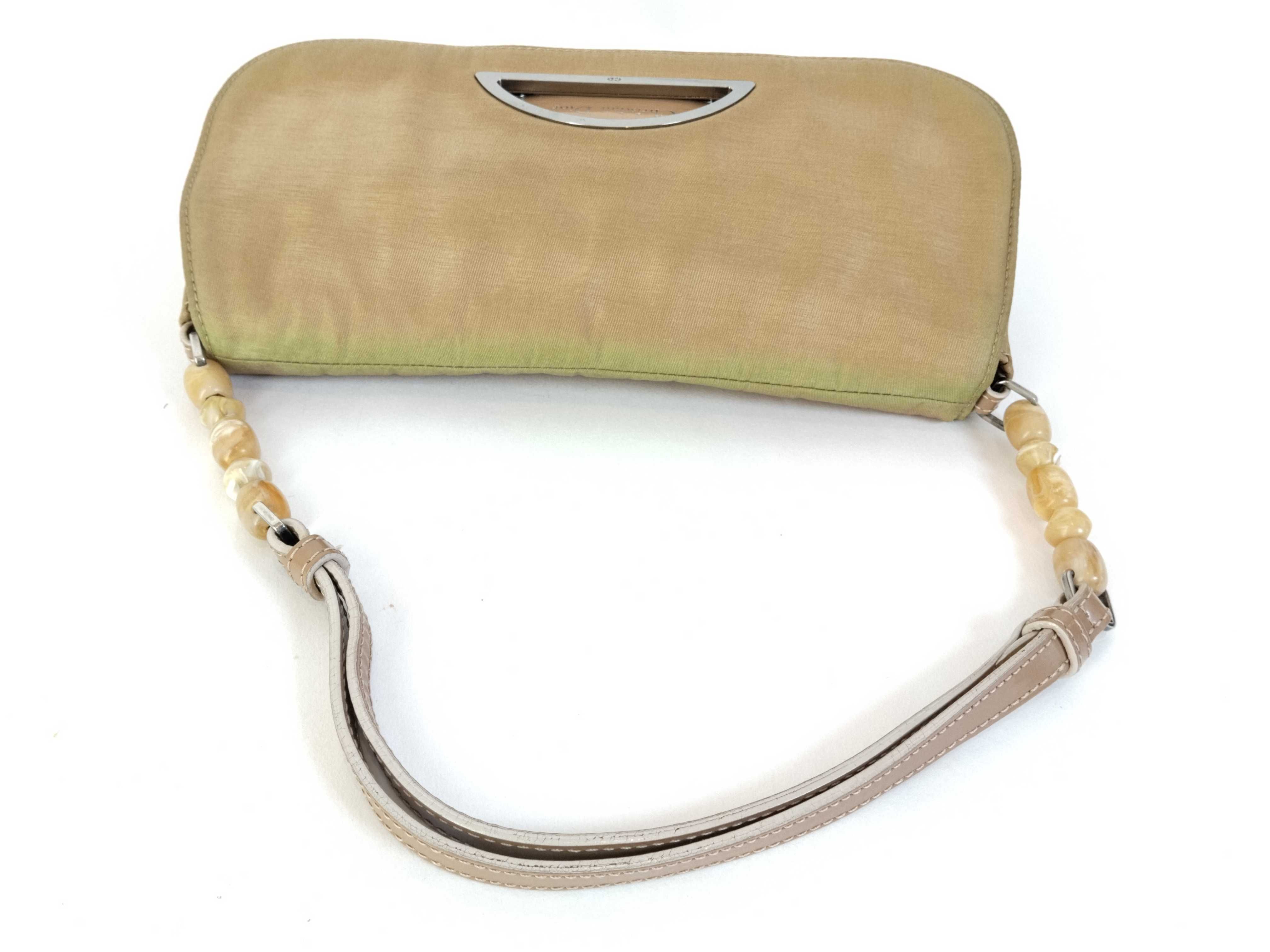 Nylon Mini Handbag, Khaki Handbag — view 3
