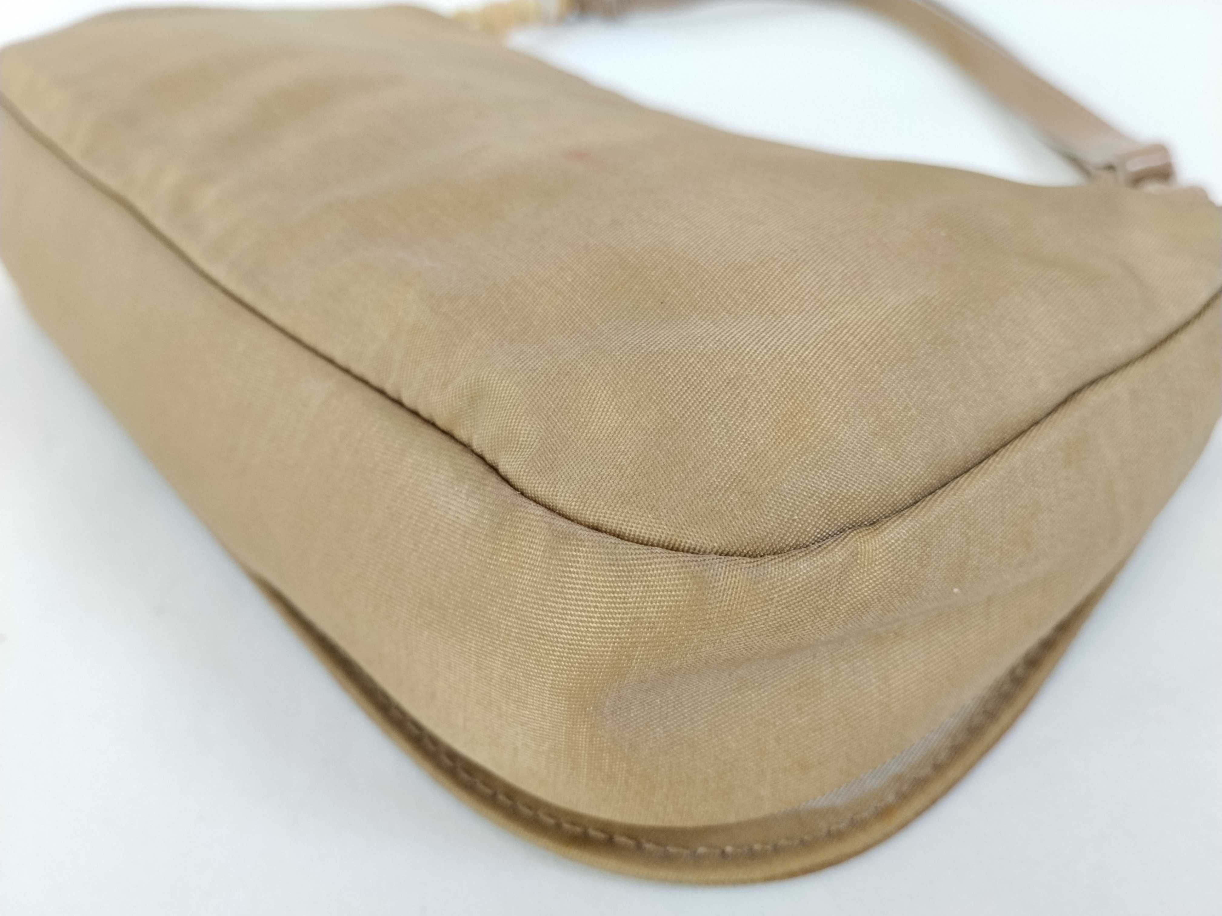 Nylon Mini Handbag, Khaki Handbag — view 6