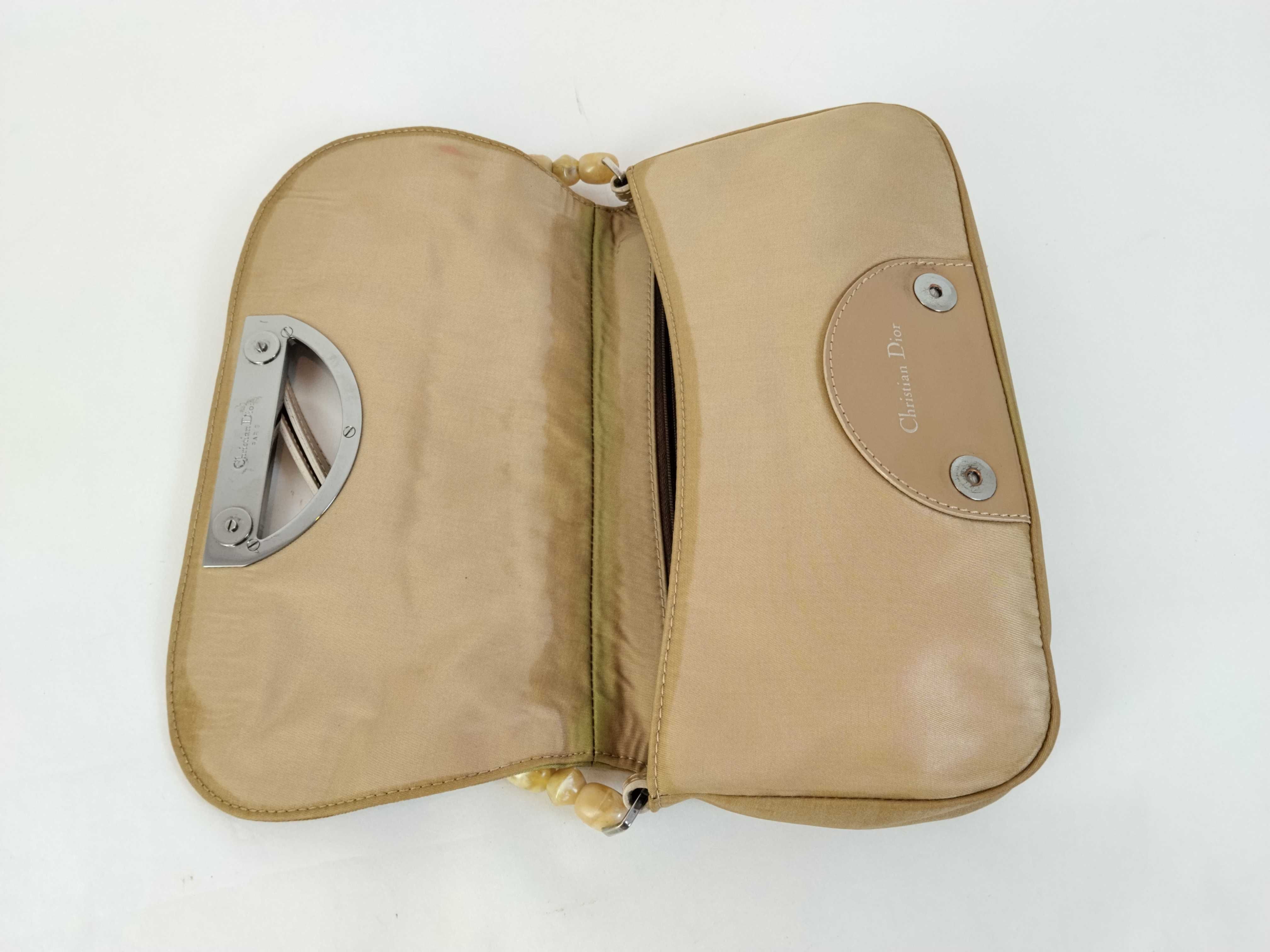 Nylon Mini Handbag, Khaki Handbag — view 8