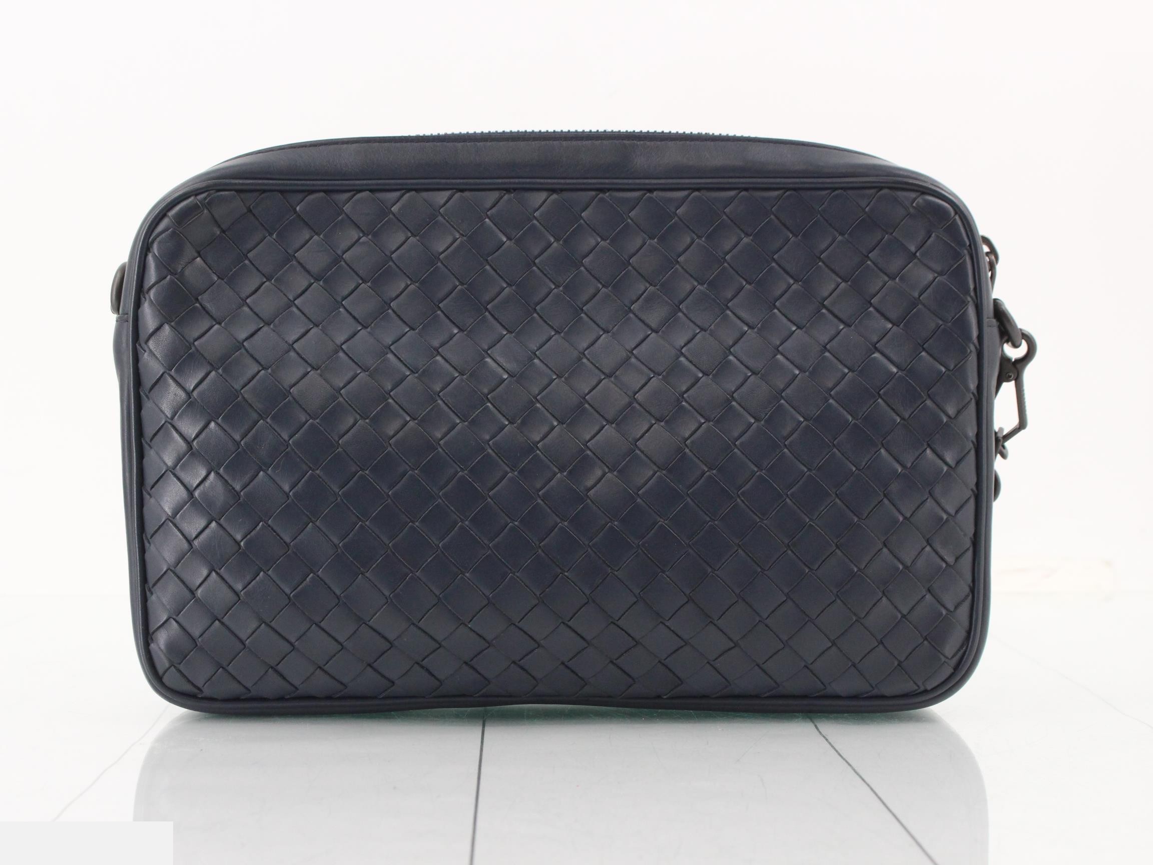 Intrecciato Leather 2-Way Second Bag — view 2