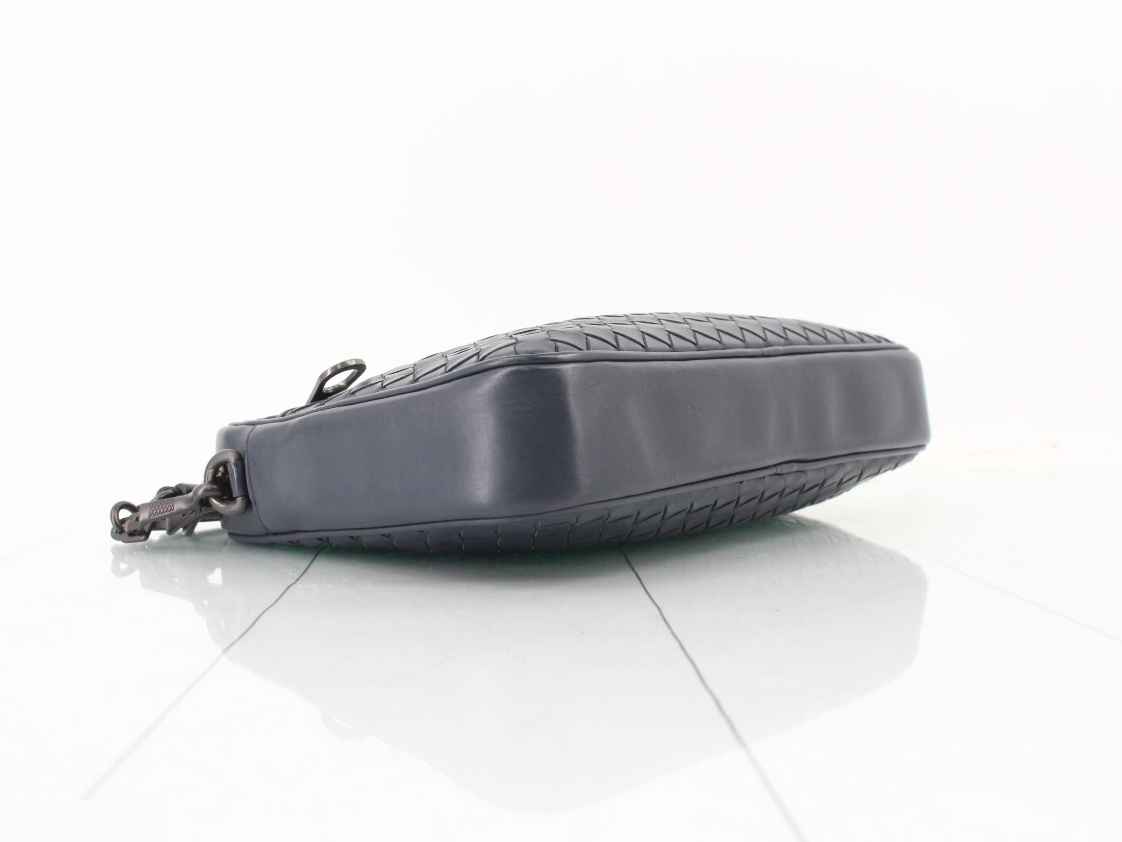 Intrecciato Leather 2-Way Second Bag — view 5