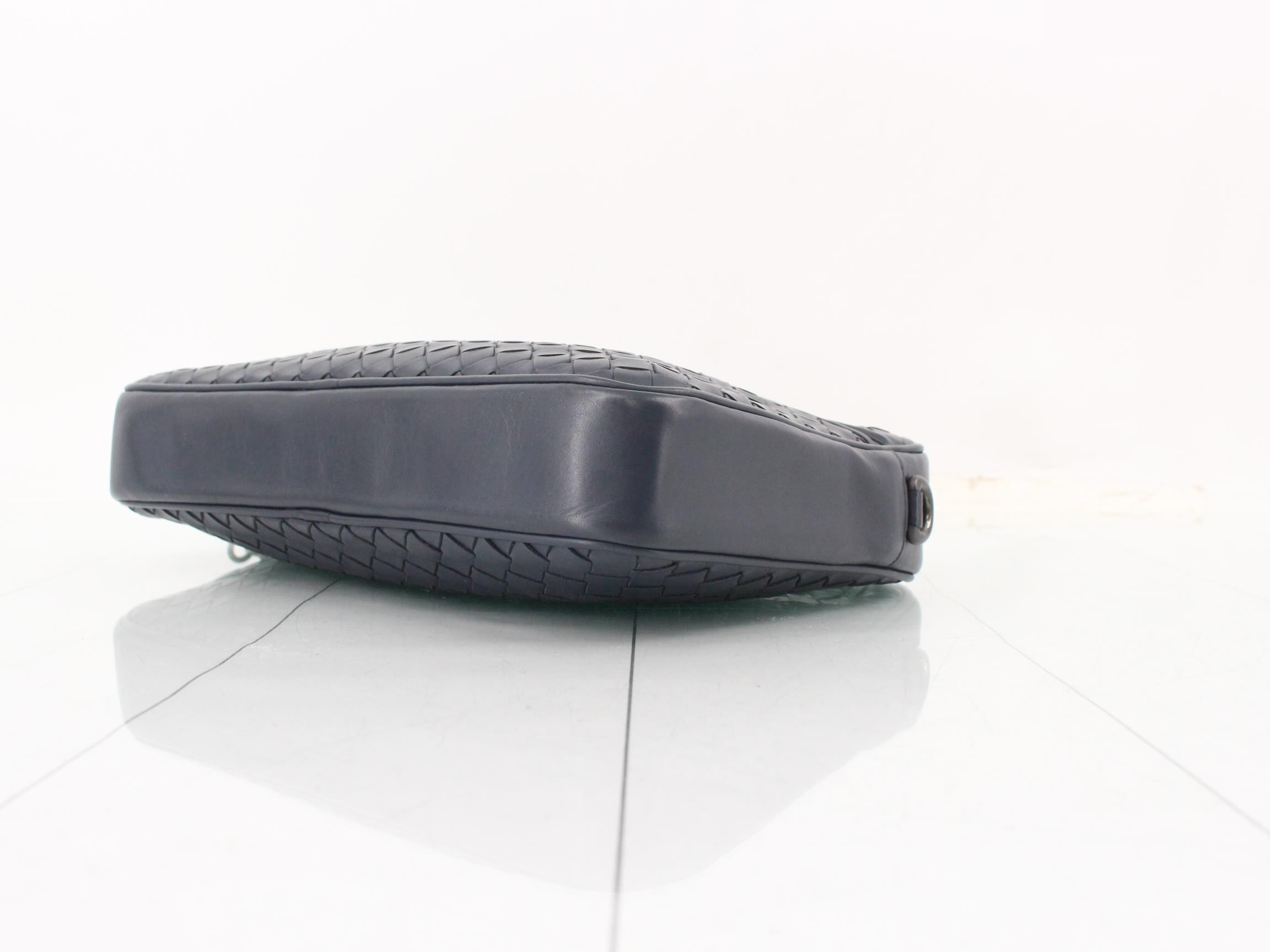 Intrecciato Leather 2-Way Second Bag — view 6