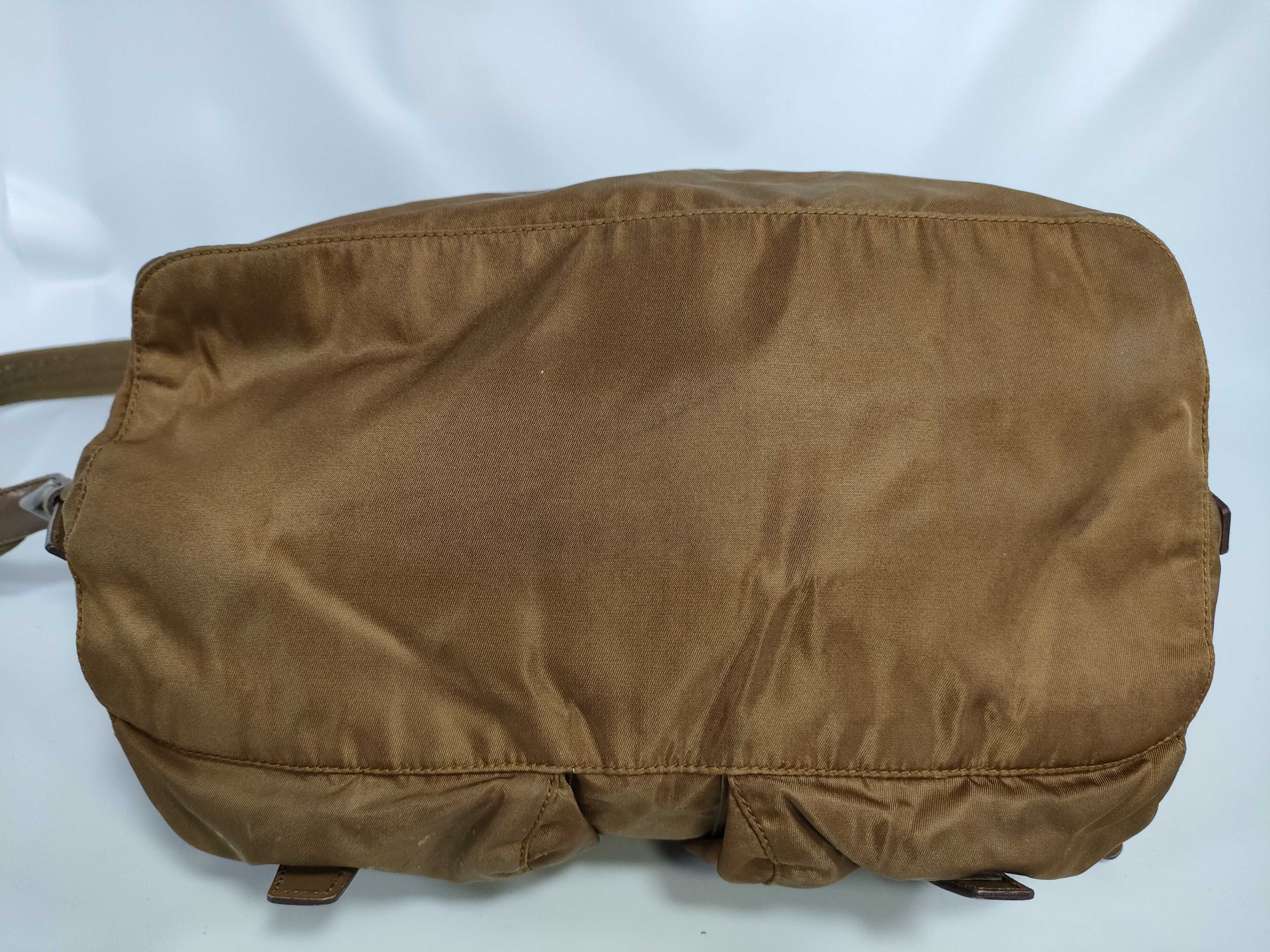 Nylon Backpack B2811 TABACCO/Tobacco Brown Rucksack — view 7