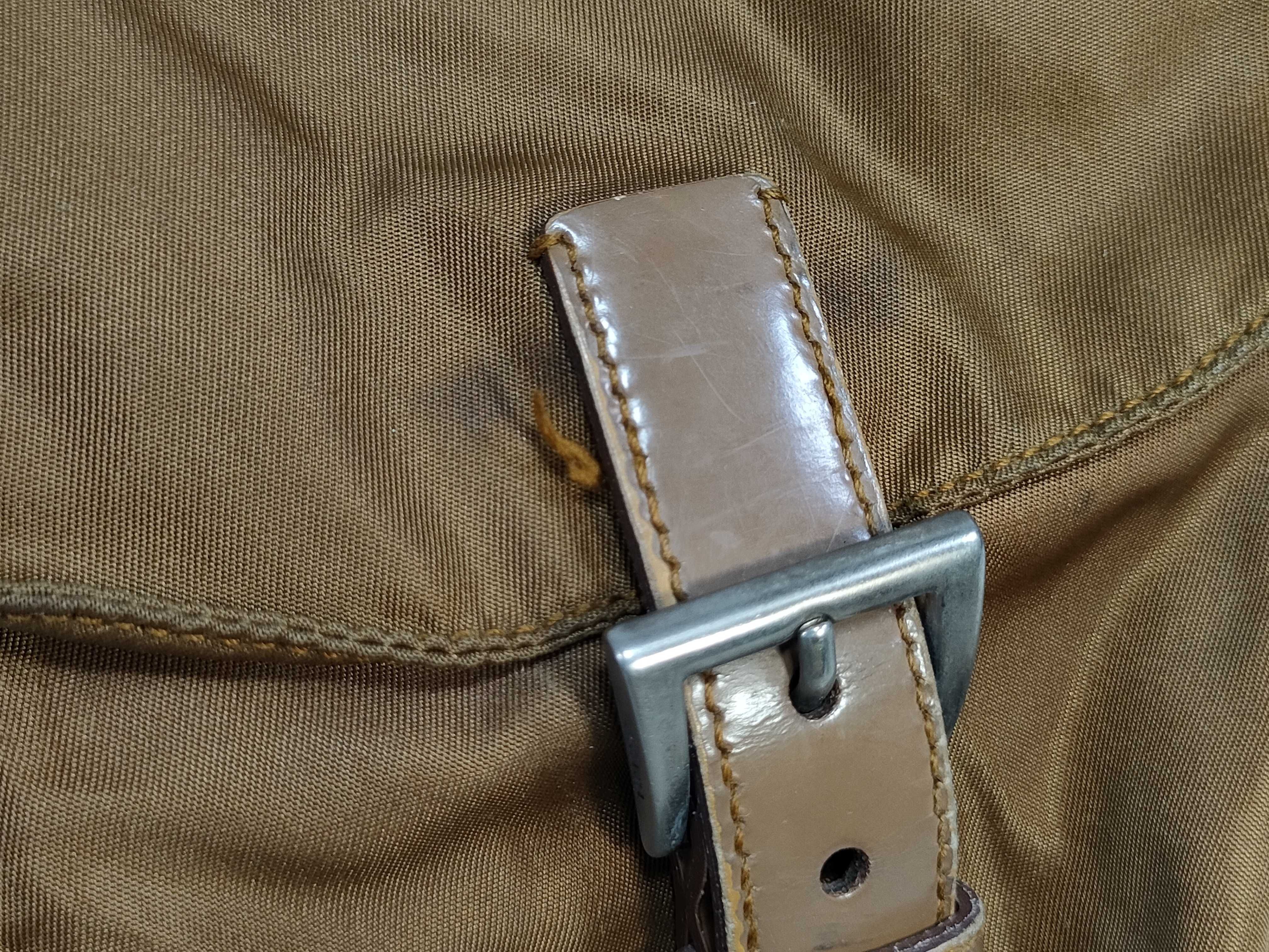 Nylon Backpack B2811 TABACCO/Tobacco Brown Rucksack — view 10