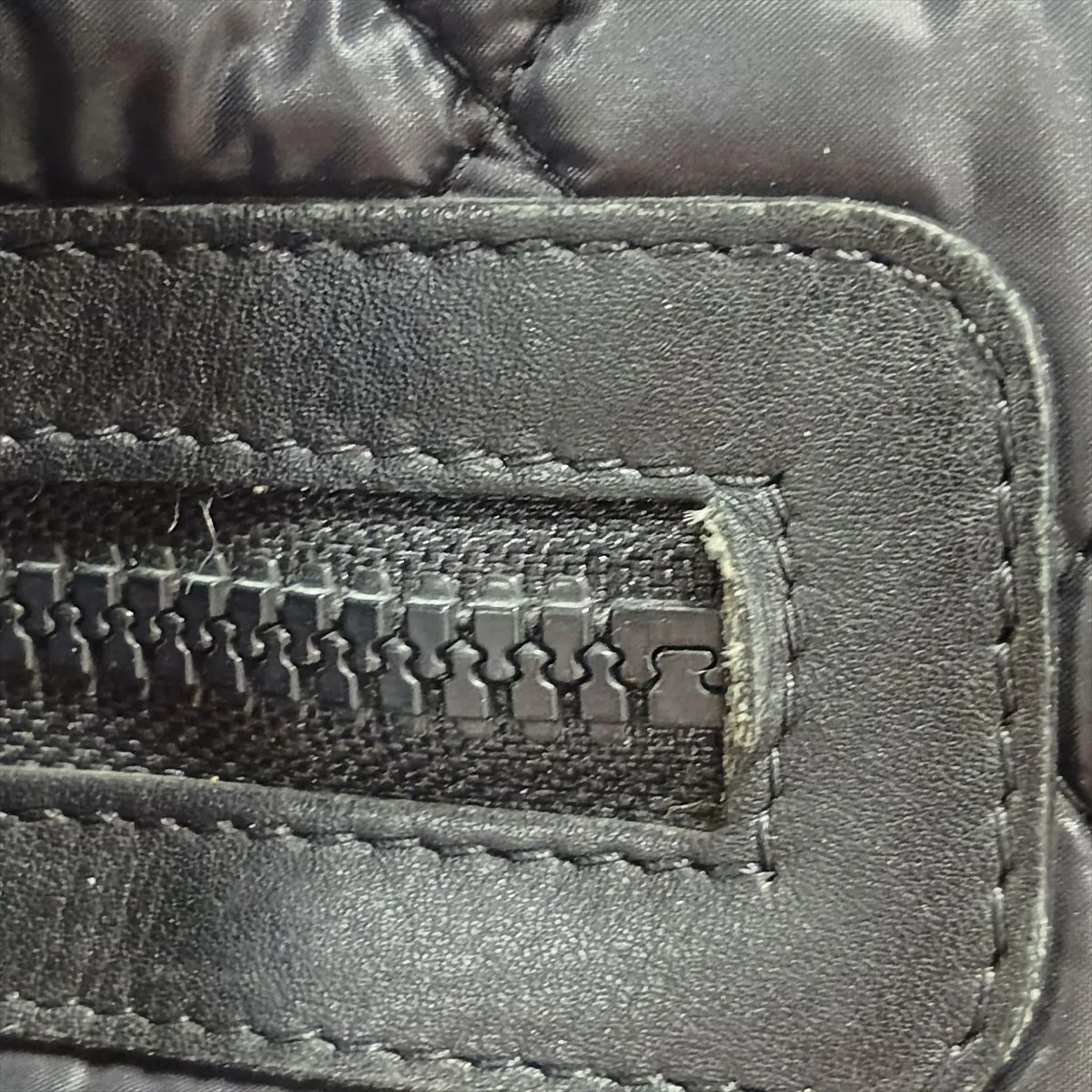 Coco Cocoon Nylon x Lambskin Handbag, Black, Silver Hardware, Item No. 13643578, Series No. 13 — view 15