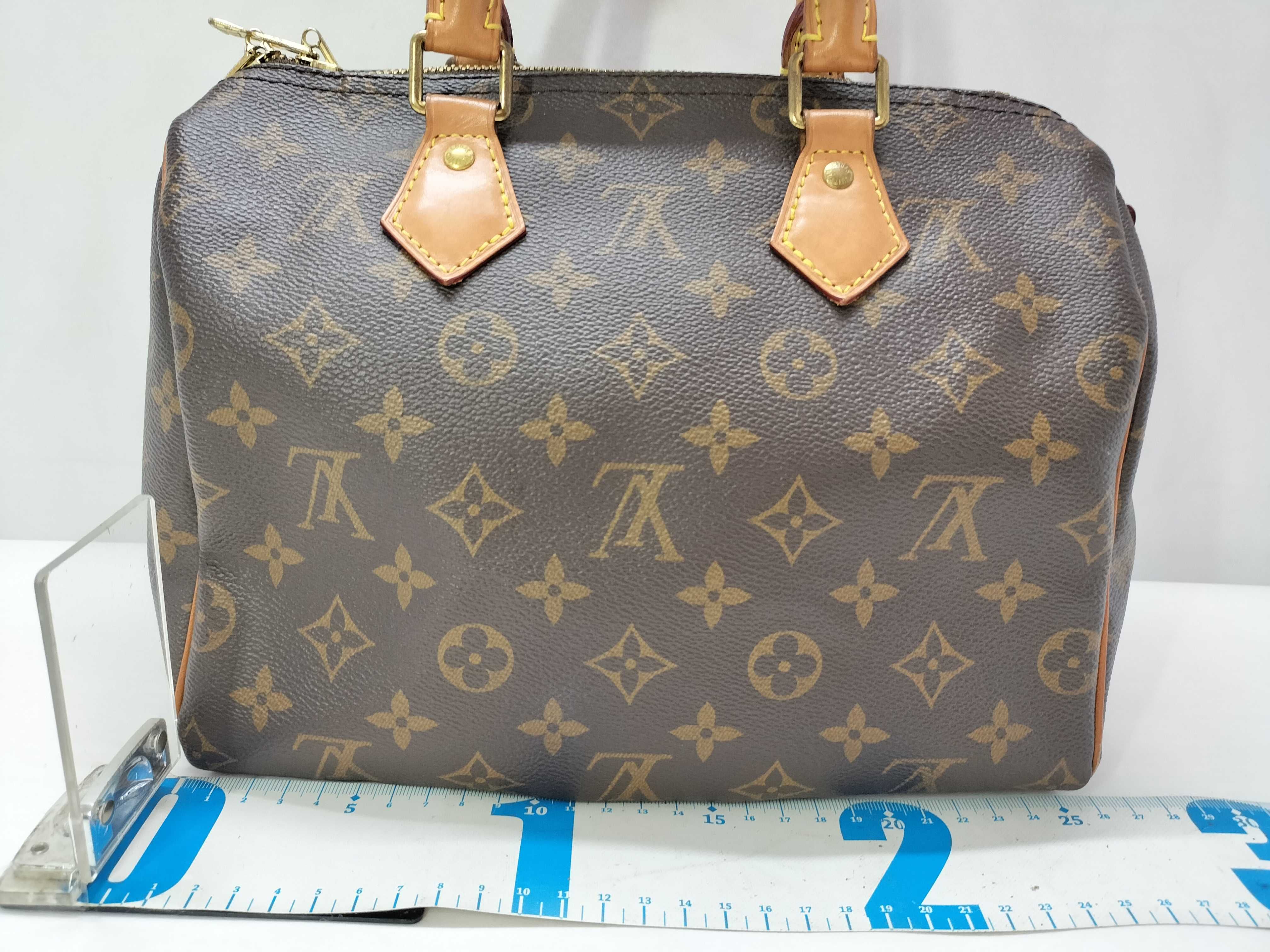 Monogram Louis Vuitton Speedy 25 Bandoulière Monogram Boston Bag Handbag — view 2