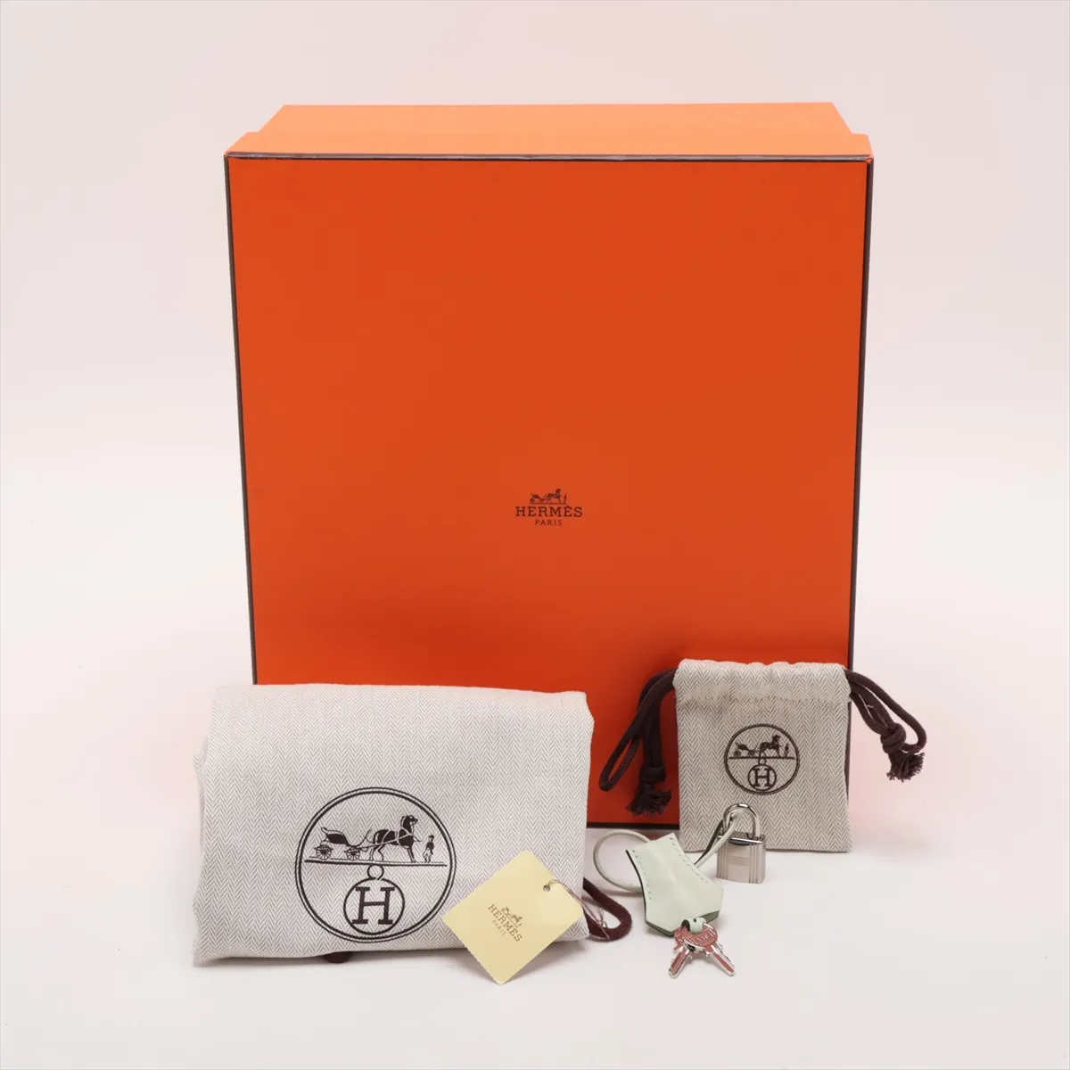 [Individually packaged] Hermes Kelly 25 Letournée Veau Swift Vert Fizz Silver Hardware B: 2023 — view 12