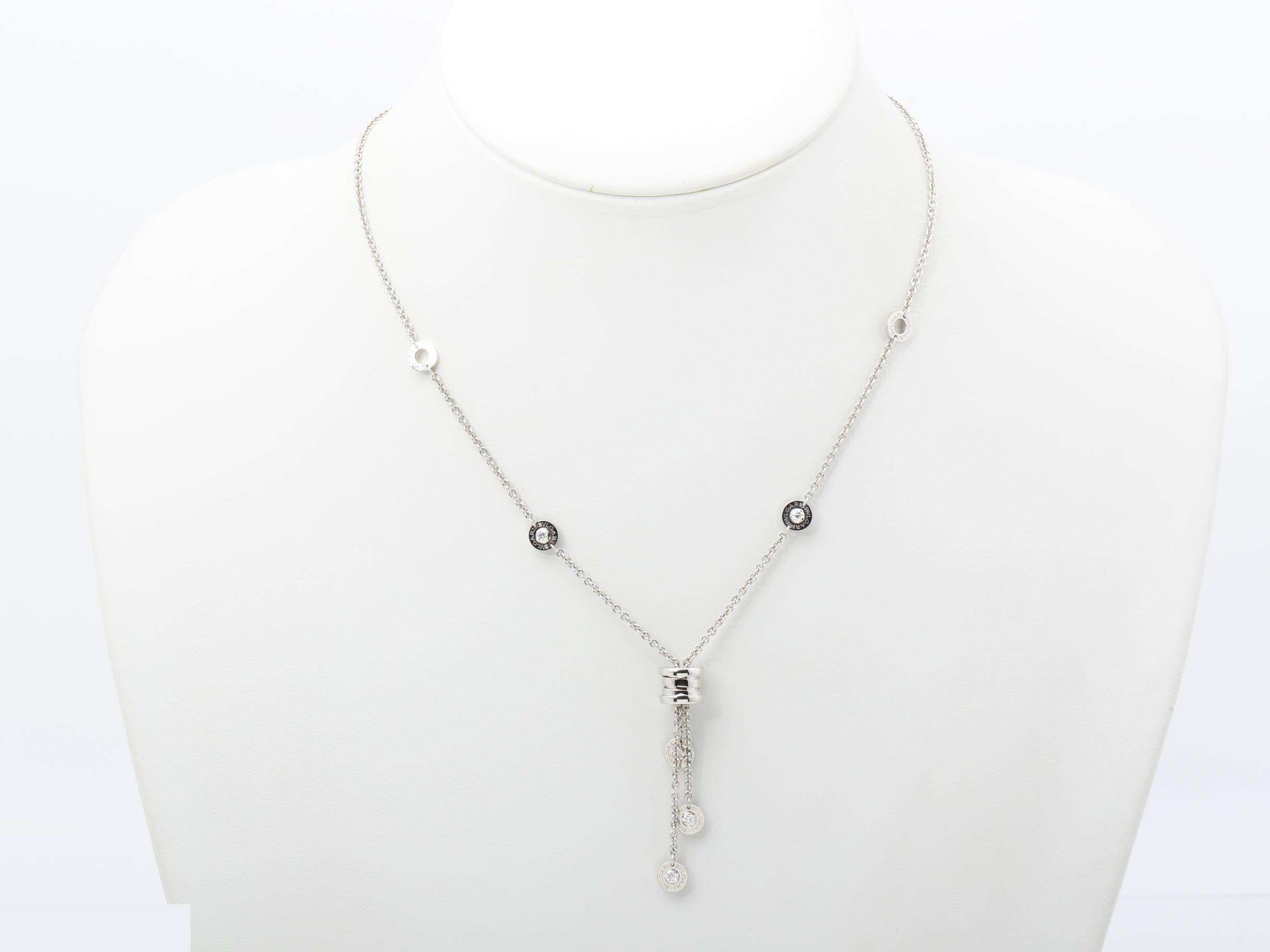 18K White Gold, Diamond-set, 15.8g, Neck circumference approx. 44cm — view 6