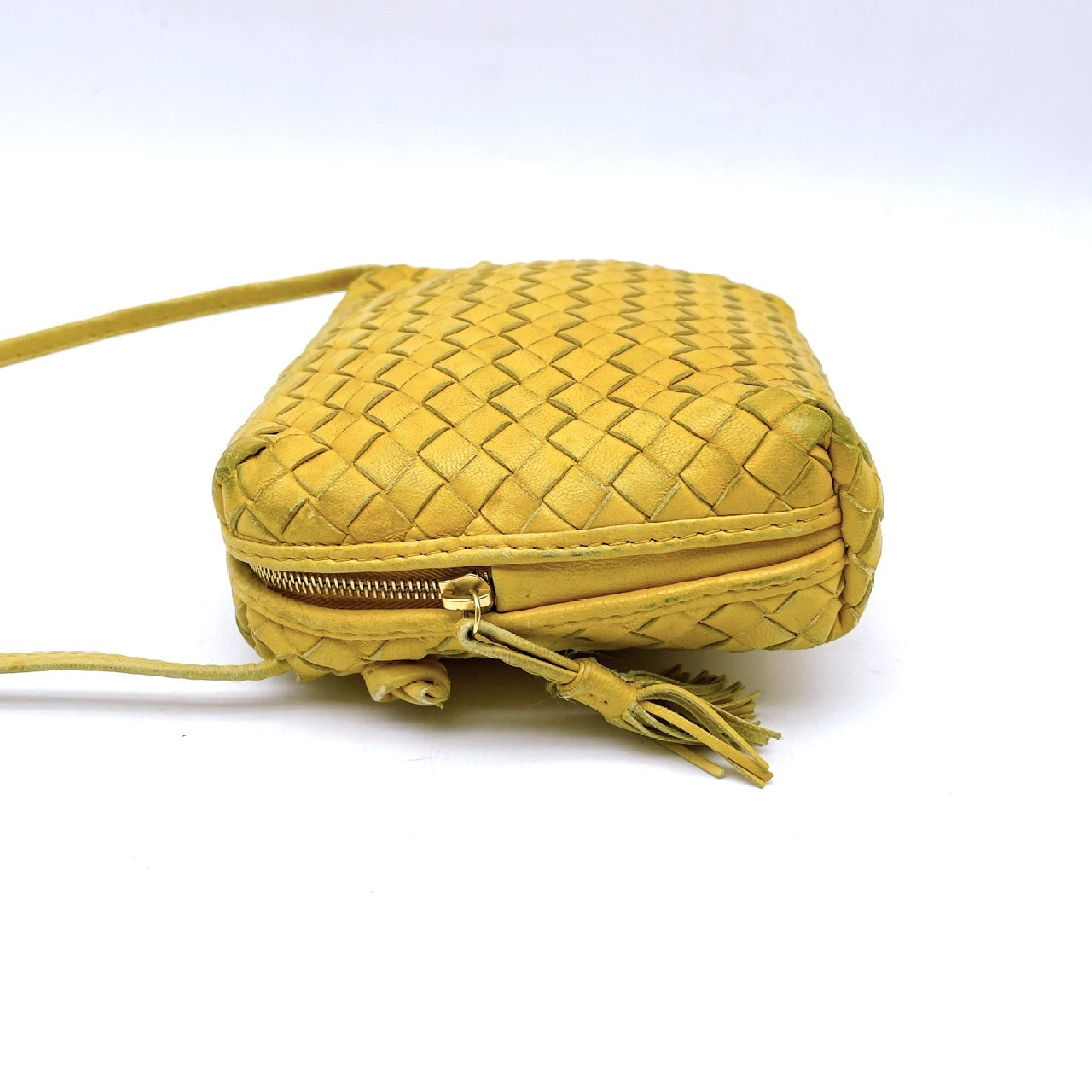 Intrecciato Mini Pouch Shoulder Bag — view 3
