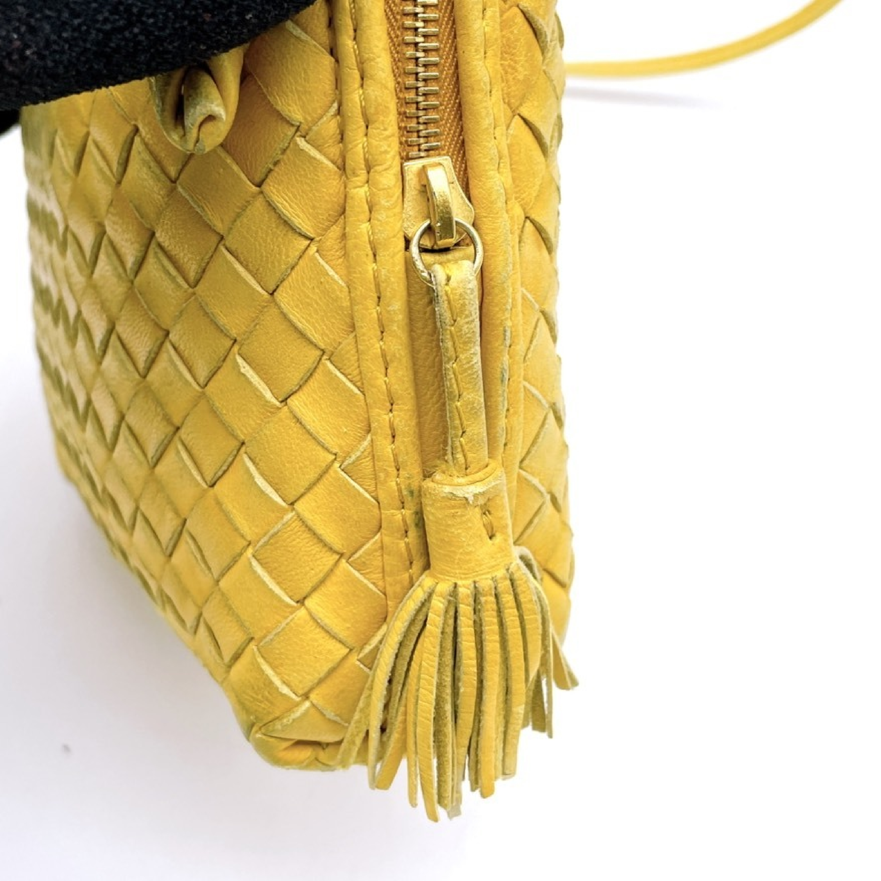 Intrecciato Mini Pouch Shoulder Bag — view 8