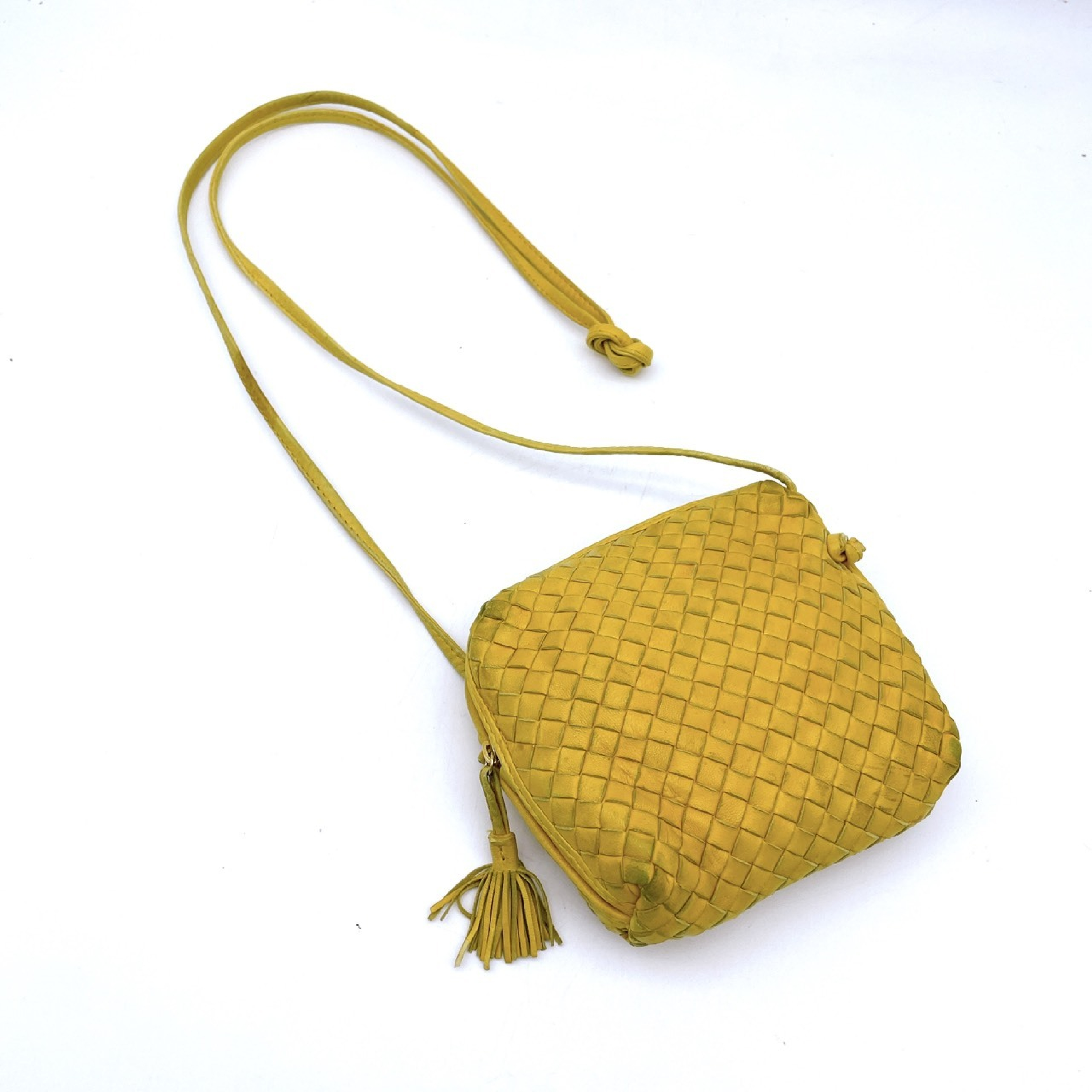Intrecciato Mini Pouch Shoulder Bag — view 9