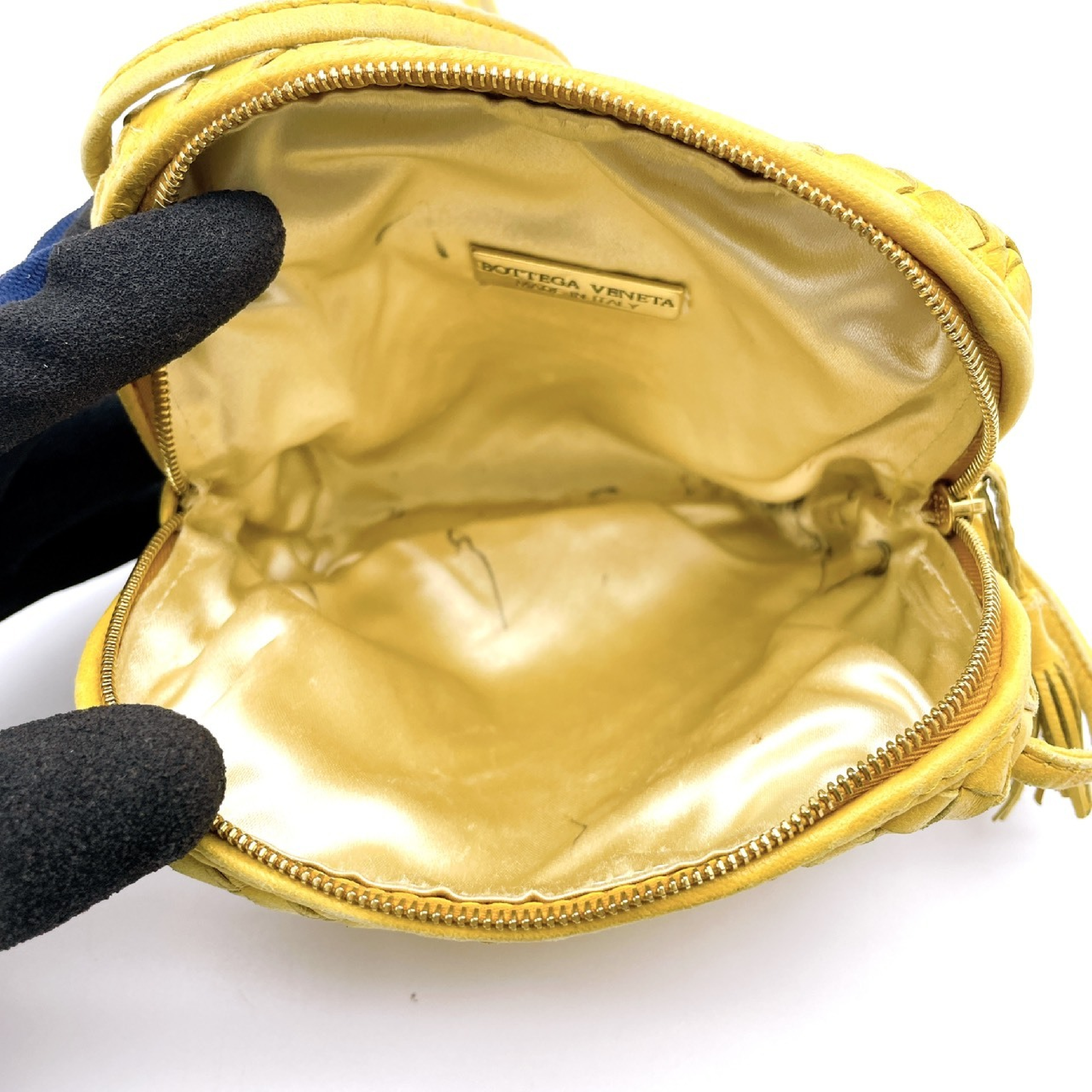 Intrecciato Mini Pouch Shoulder Bag — view 10