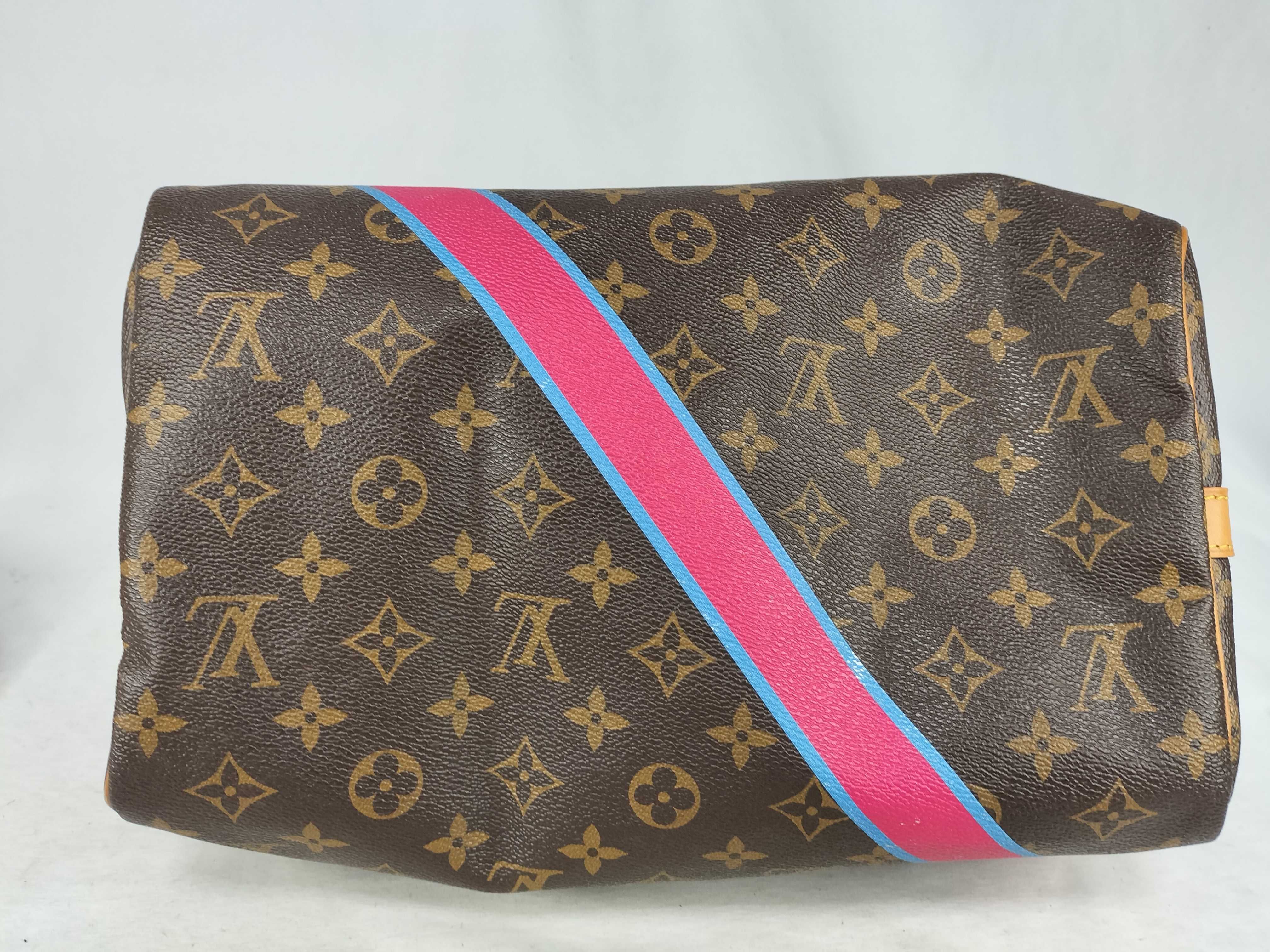Monogram Louis Vuitton Speedy Bandoulière 30 Handbag — view 8