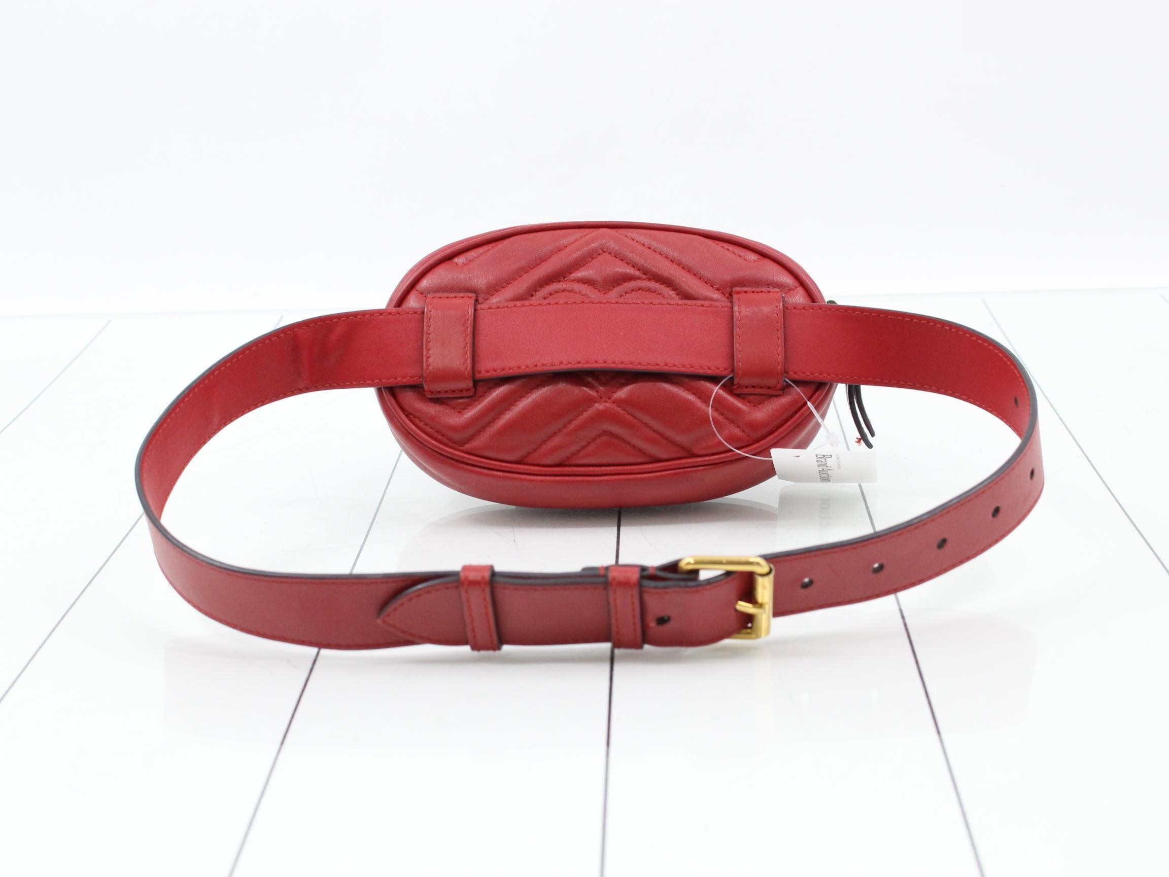 GG Marmont Quilted Belt Bag — view 2