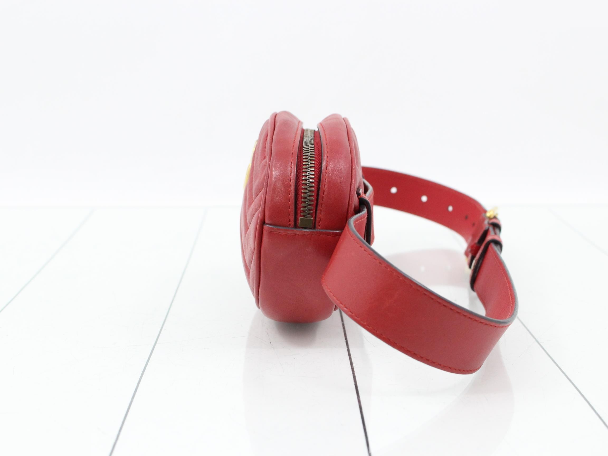 GG Marmont Quilted Belt Bag — view 3