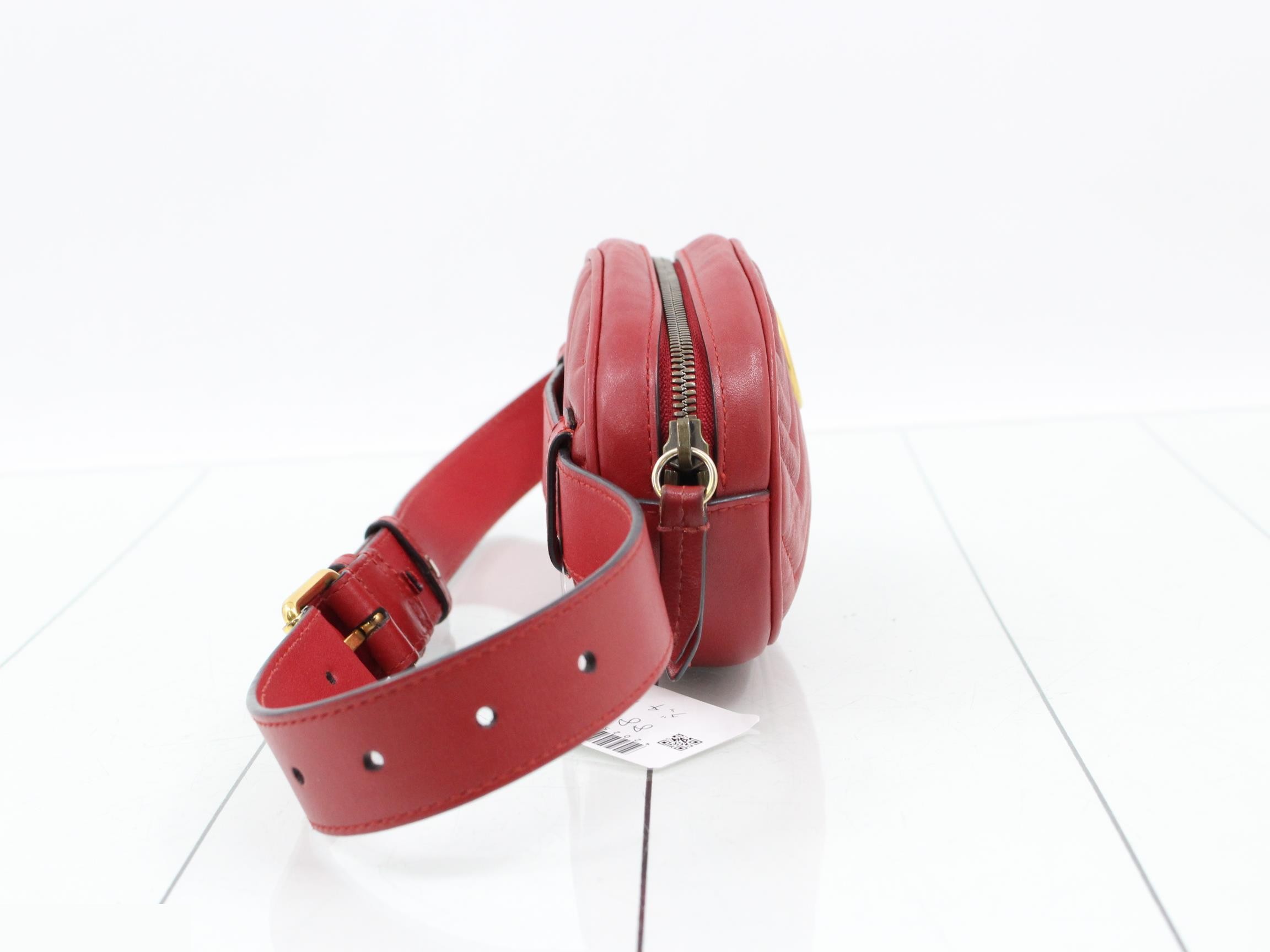 GG Marmont Quilted Belt Bag — view 4