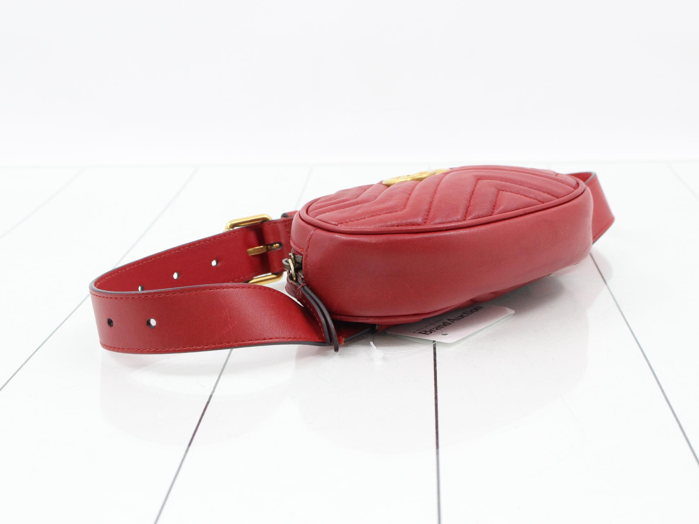 GG Marmont Quilted Belt Bag — view 5