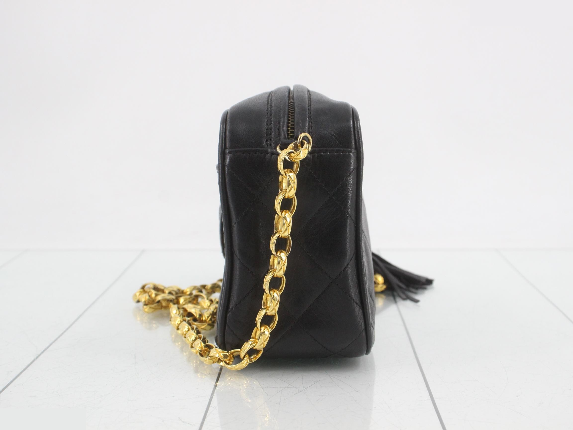 Matelassé Coco Mark Stitch Fringe Shoulder Bag — view 3