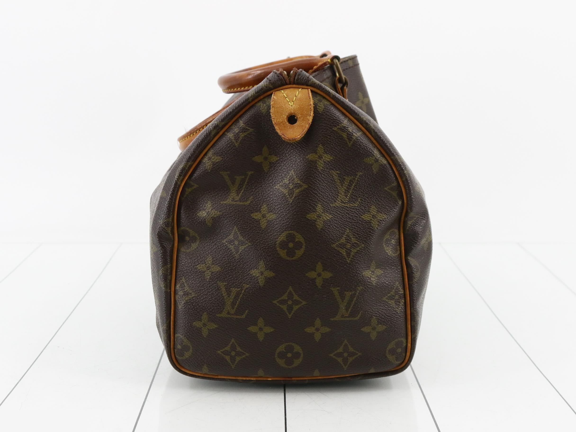 Monogram Speedy 30 (older model) handbag — view 3