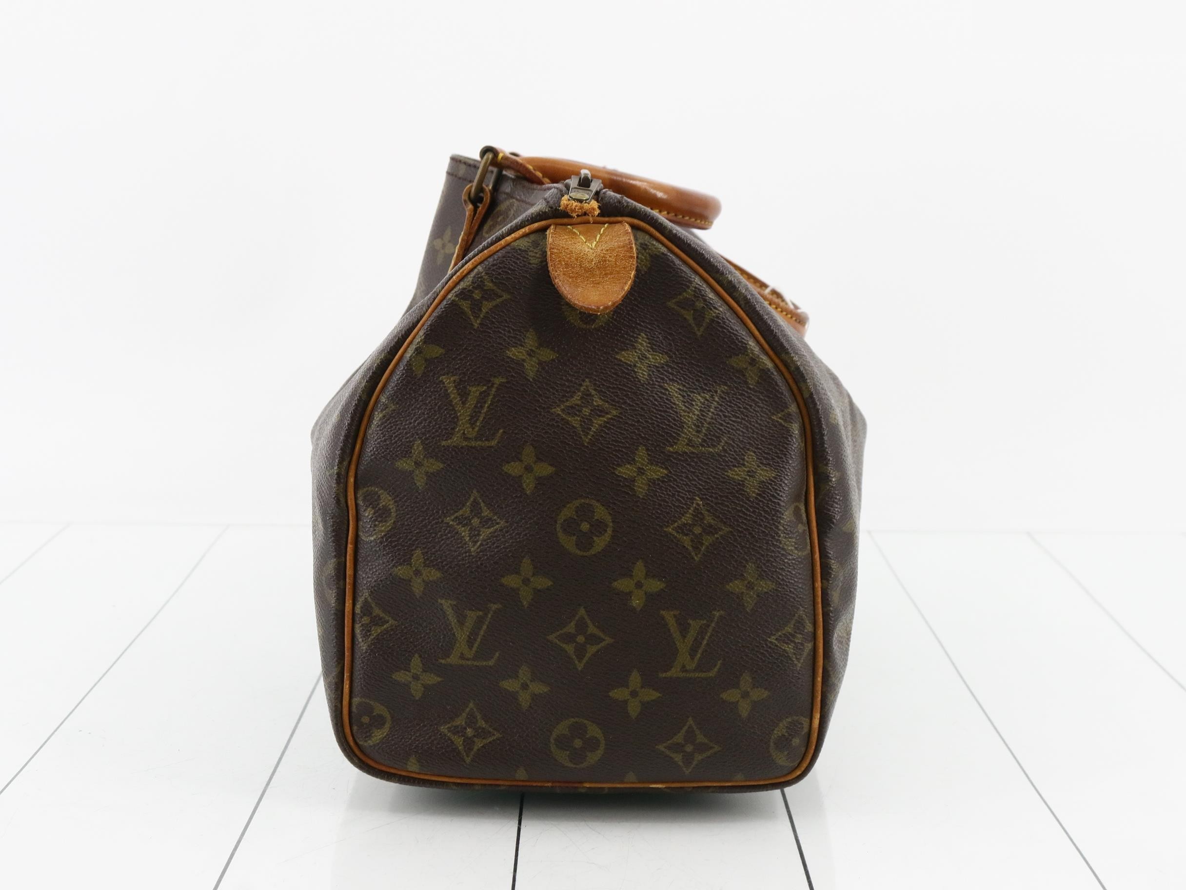 Monogram Speedy 30 (older model) handbag — view 4