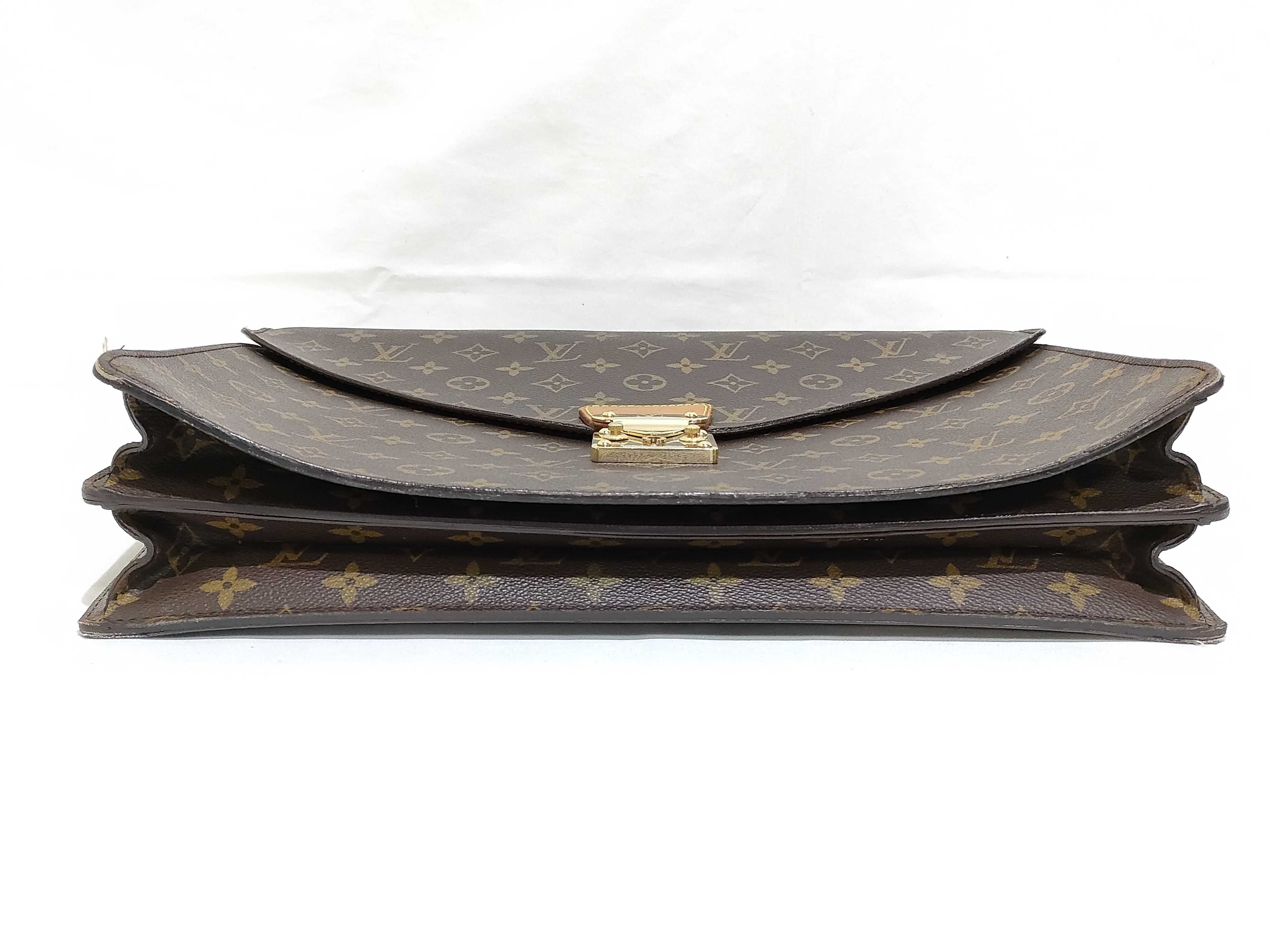Monogram Vuitton Monogram Serviette Conseiller M53331 Business Bag — view 7