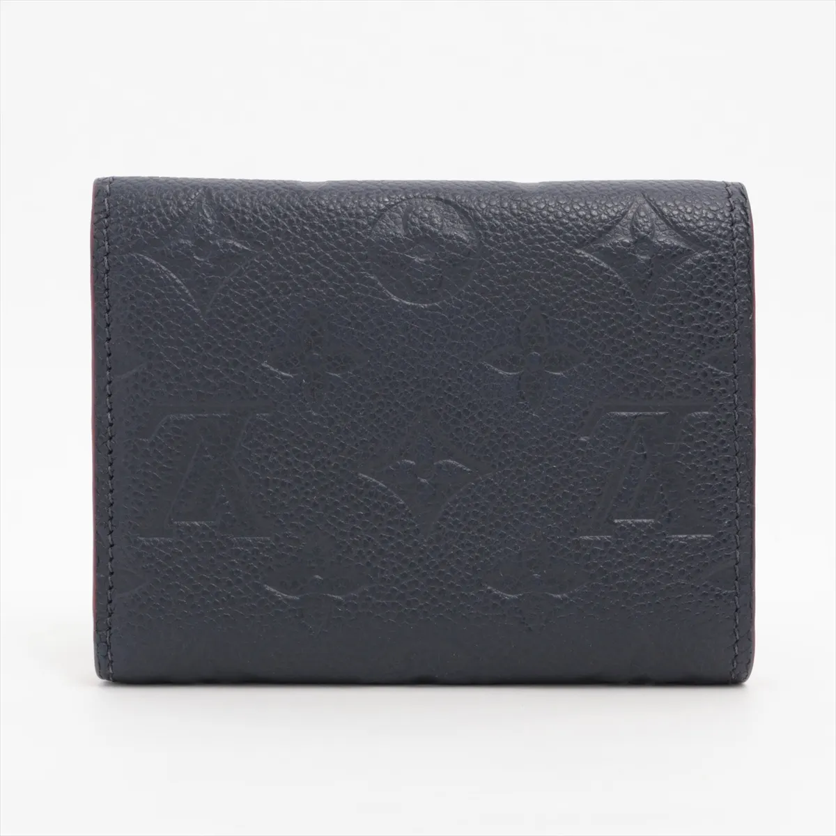 Empreinte Portefeuille Victorine M64577 SP1158 Marine Rouge Compact Wallet — view 2