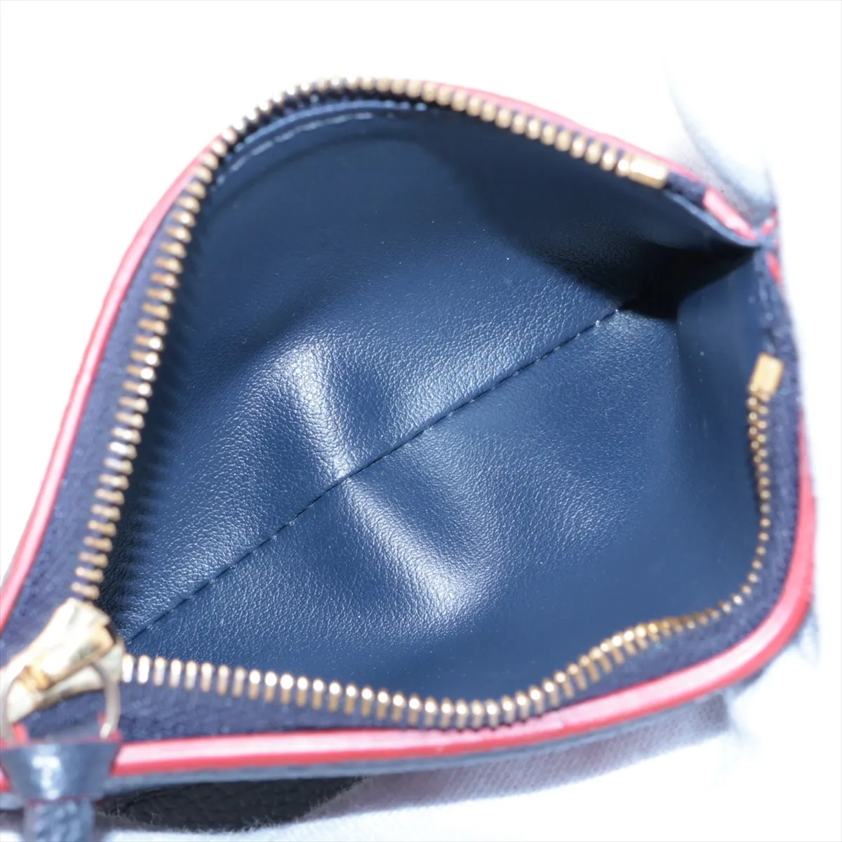 Empreinte Portefeuille Victorine M64577 SP1158 Marine Rouge Compact Wallet — view 6
