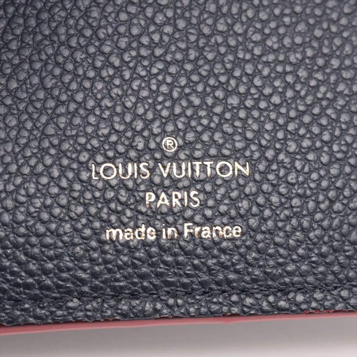Empreinte Portefeuille Victorine M64577 SP1158 Marine Rouge Compact Wallet — view 7