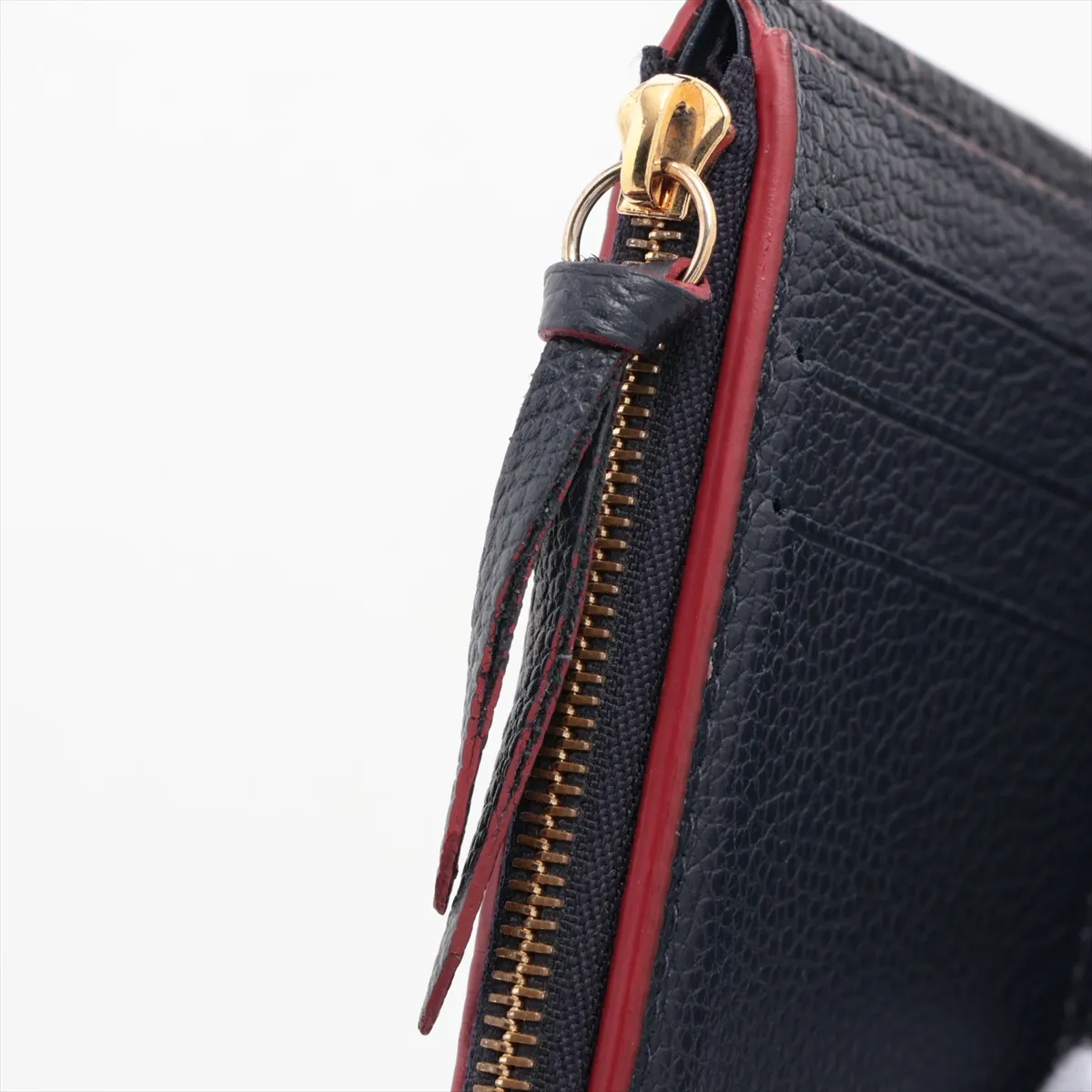 Empreinte Portefeuille Victorine M64577 SP1158 Marine Rouge Compact Wallet — view 8