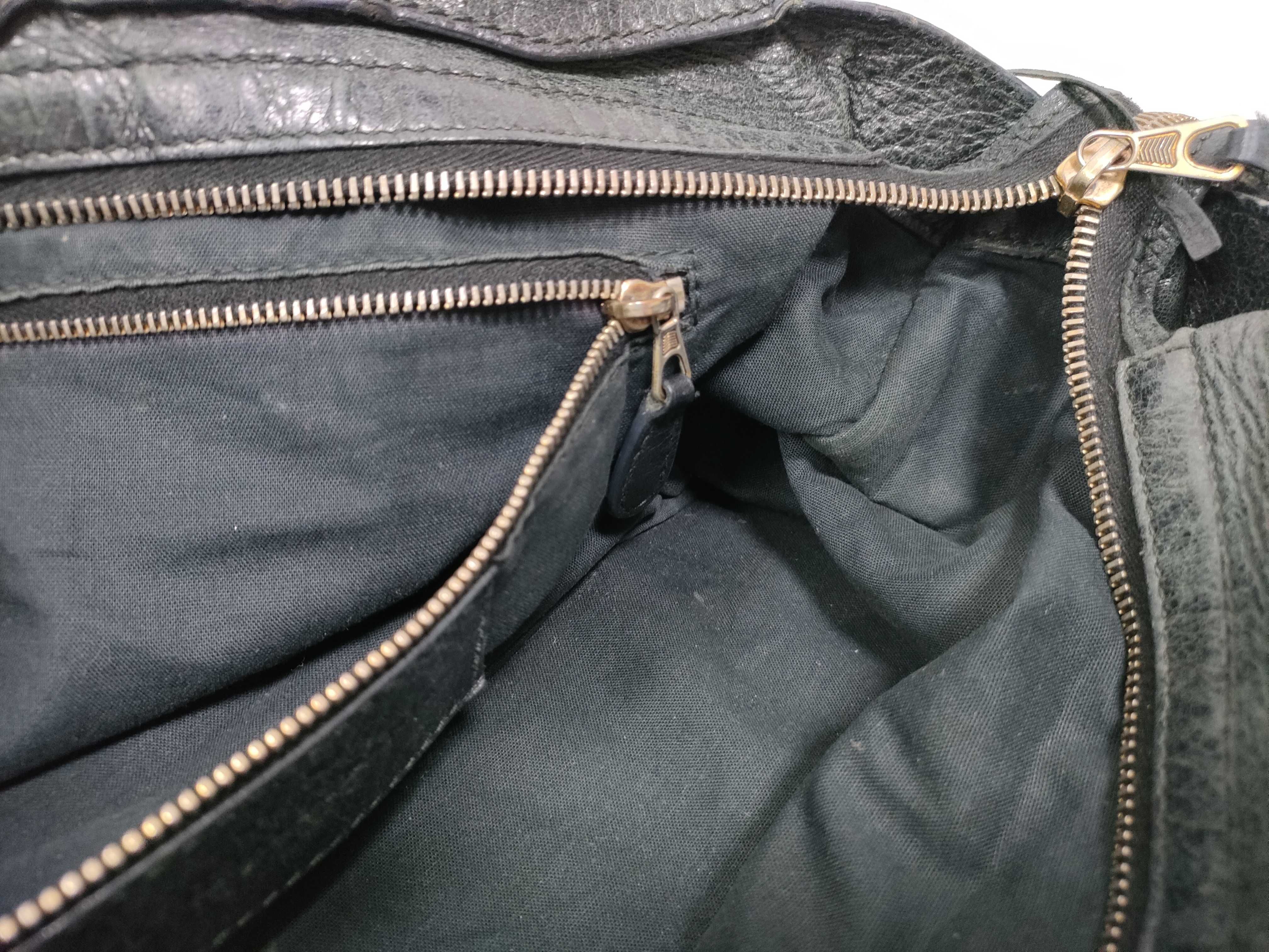 ID- Cow Skin THE GIANTCITY 2-Way Handbag Gray #281770 Handbag — view 15