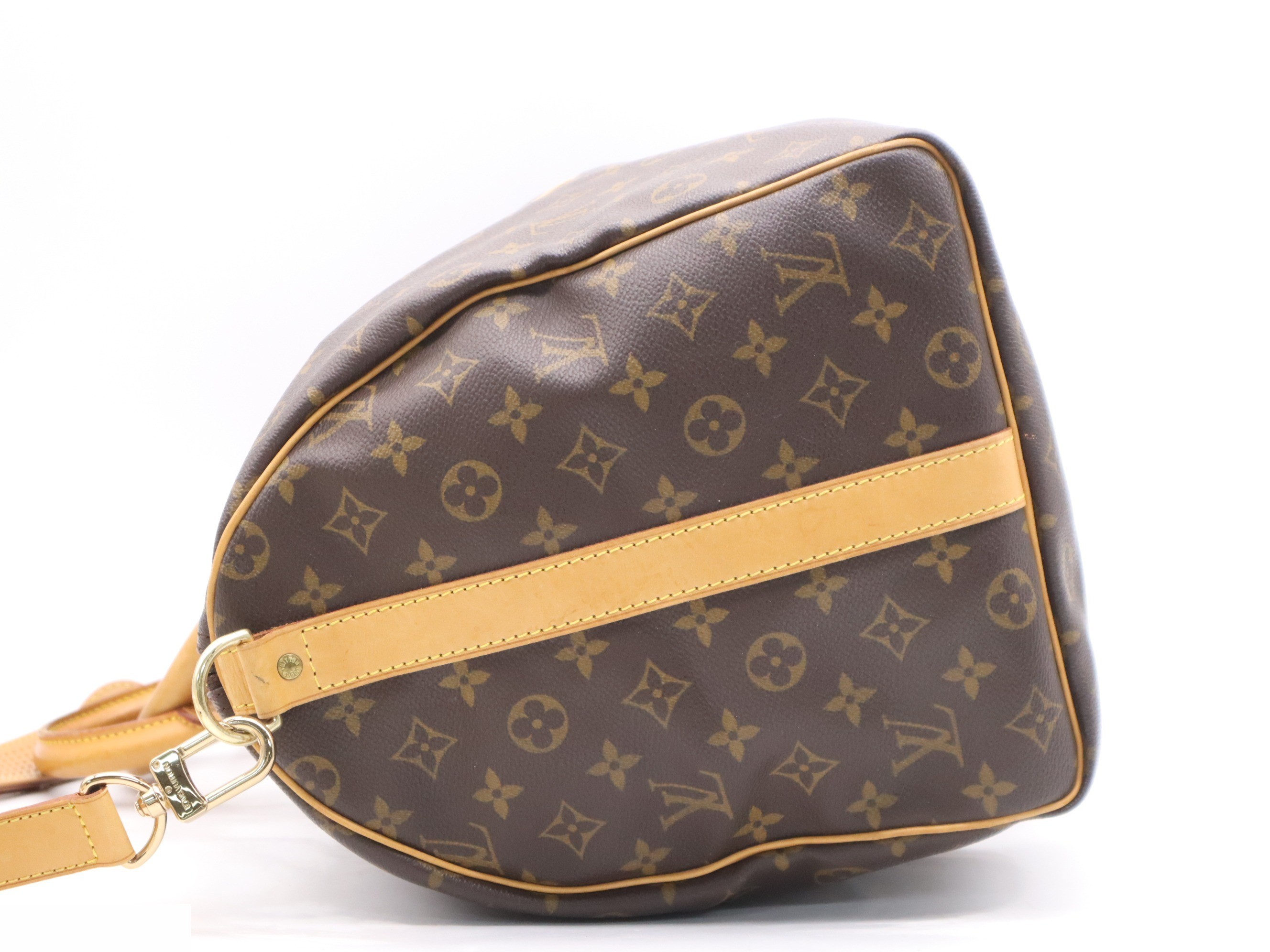 Keepall Bandouliere 50: Shoulder strap, padlock, 2 keys, name tag. — view 3