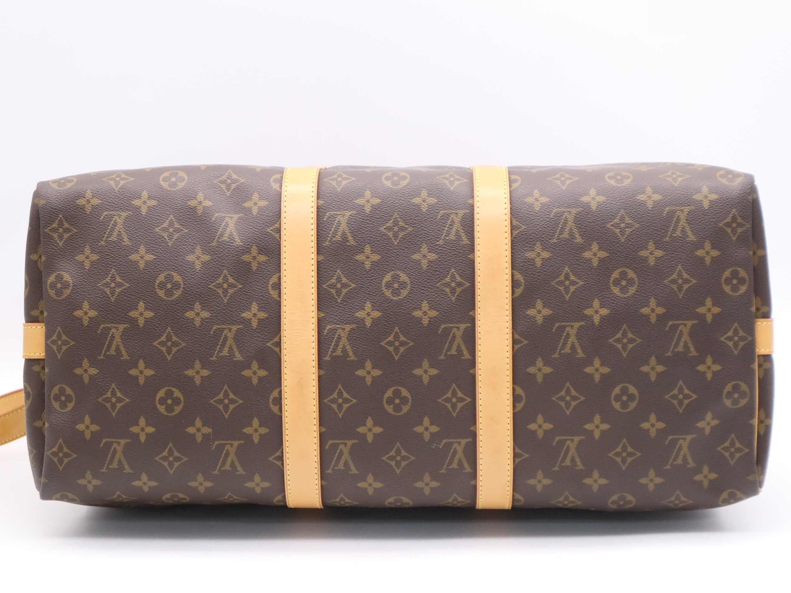 Keepall Bandouliere 50: Shoulder strap, padlock, 2 keys, name tag. — view 4