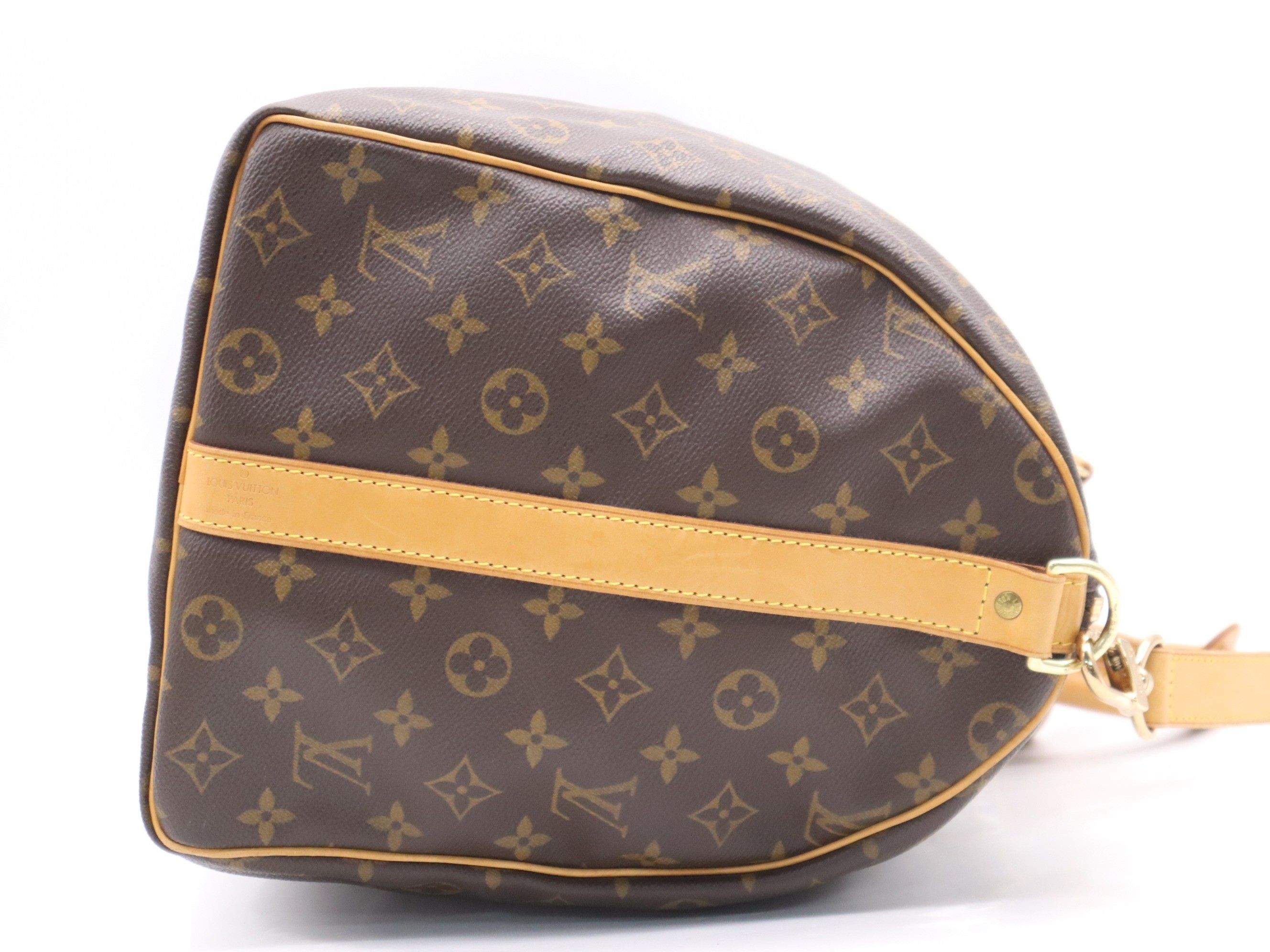 Keepall Bandouliere 50: Shoulder strap, padlock, 2 keys, name tag. — view 5