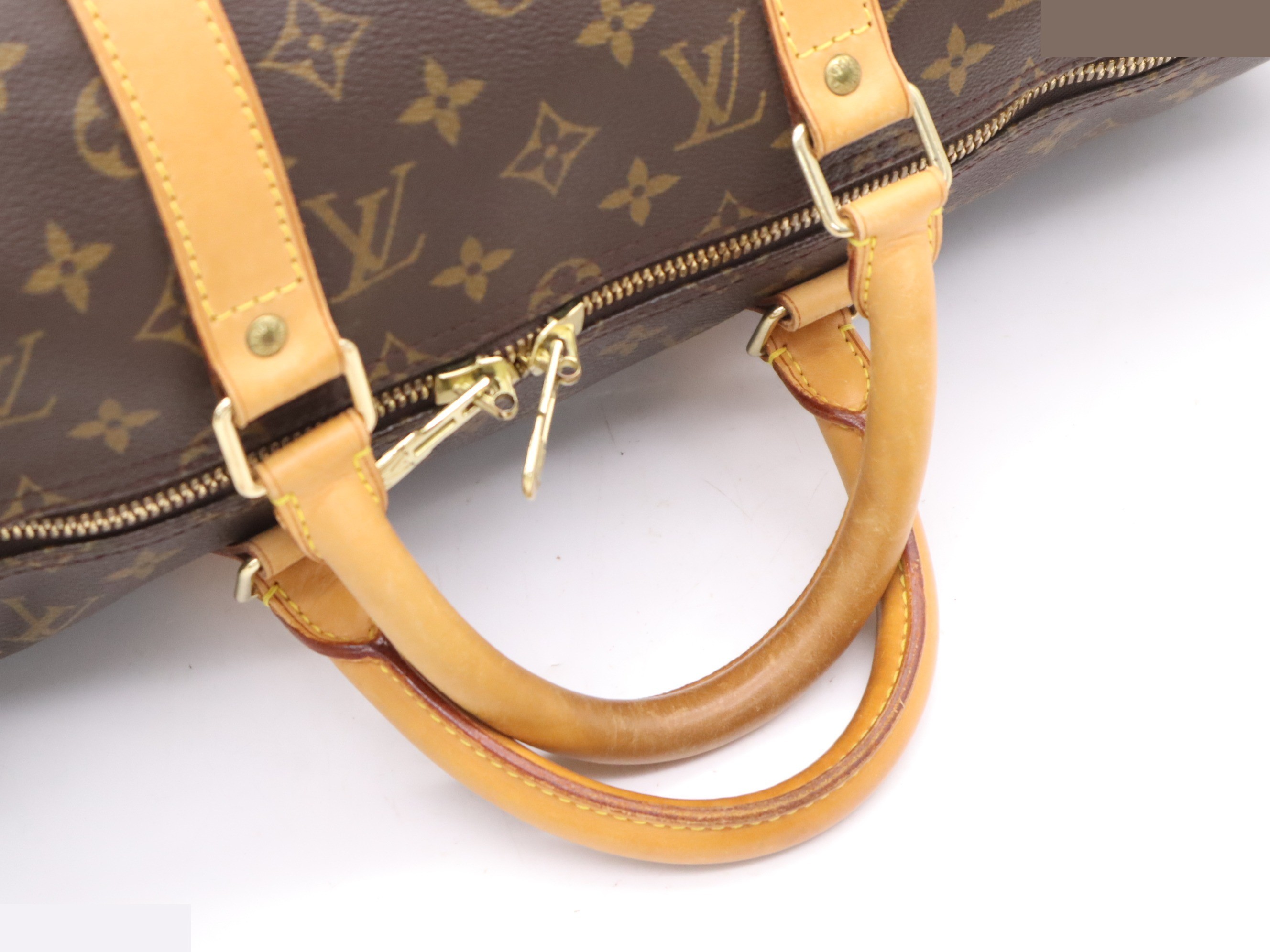 Keepall Bandouliere 50: Shoulder strap, padlock, 2 keys, name tag. — view 6