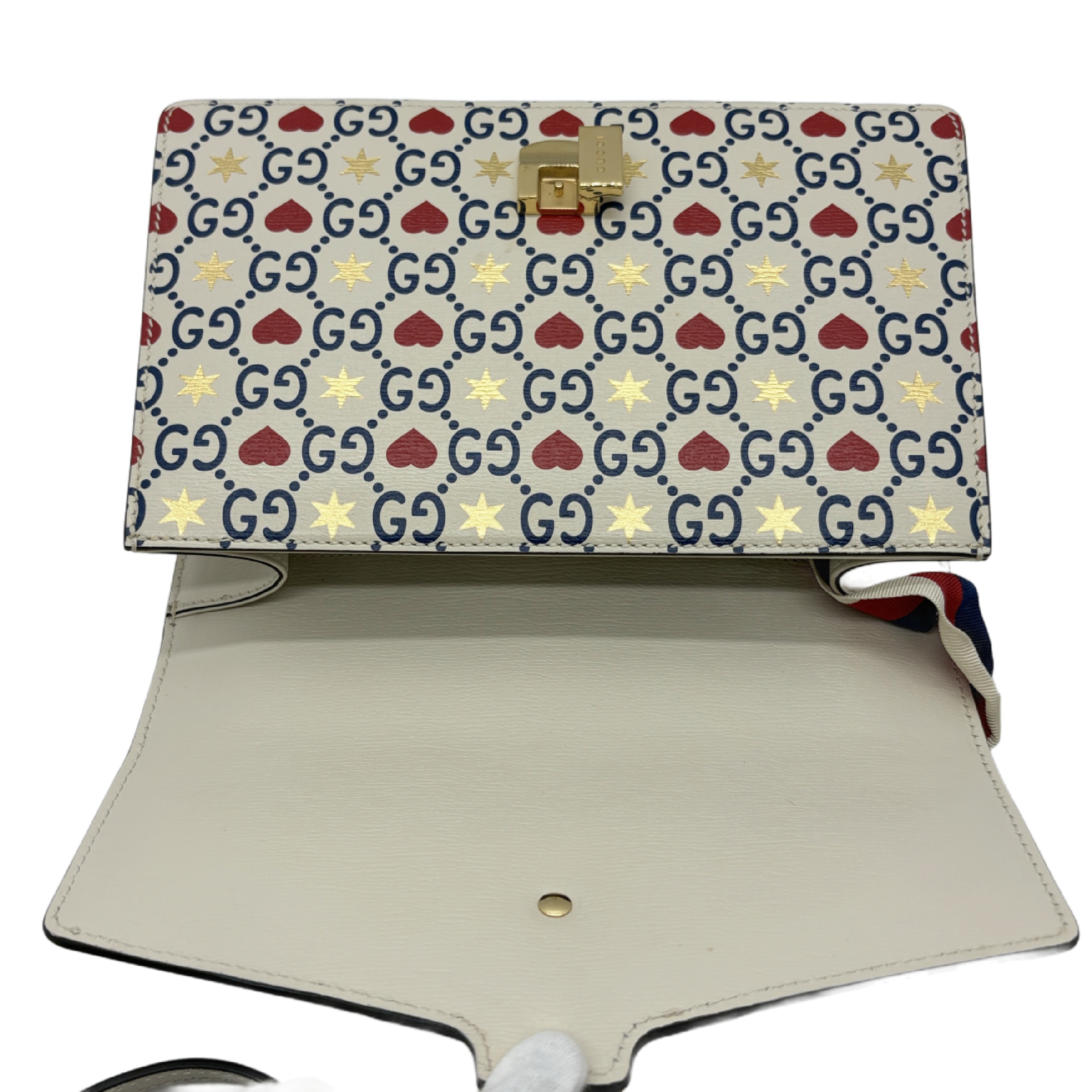 Sylvie Valentine's Day Limited Edition Heart Star Print Handbag — view 7