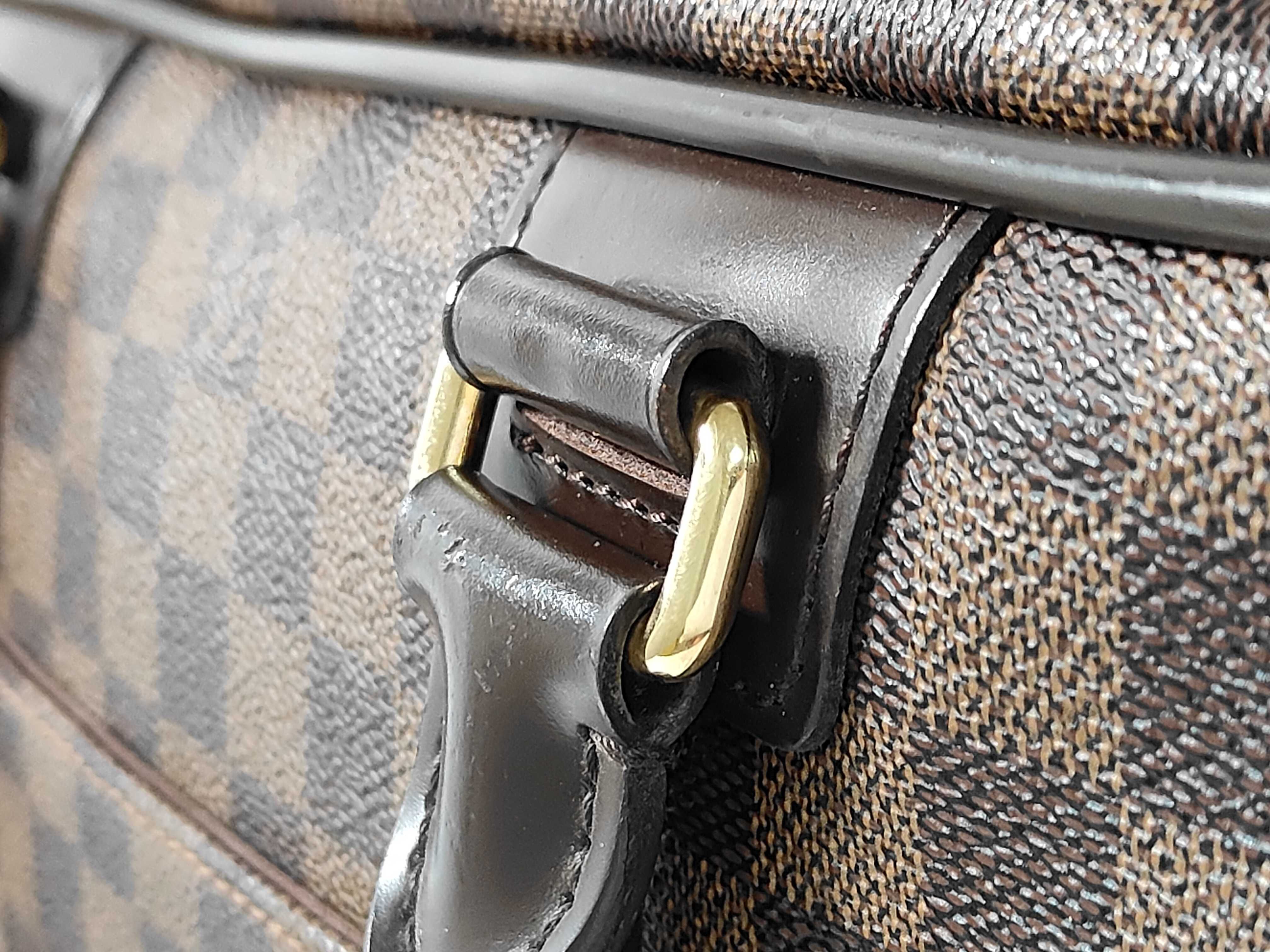 Damier ID- Icare N23252 38 Canvas Brown Handbag GHW AS0161 Business Bag — view 5