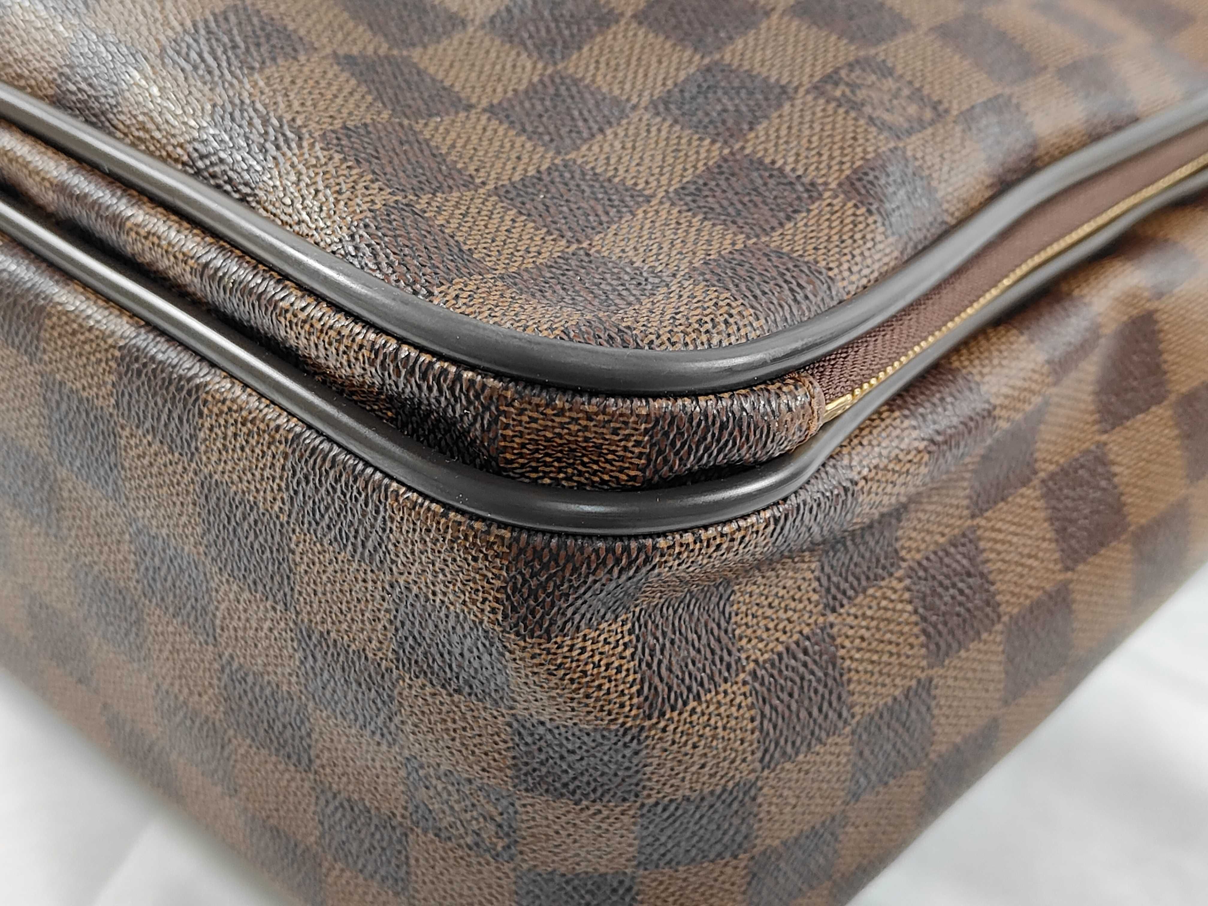 Damier ID- Icare N23252 38 Canvas Brown Handbag GHW AS0161 Business Bag — view 8