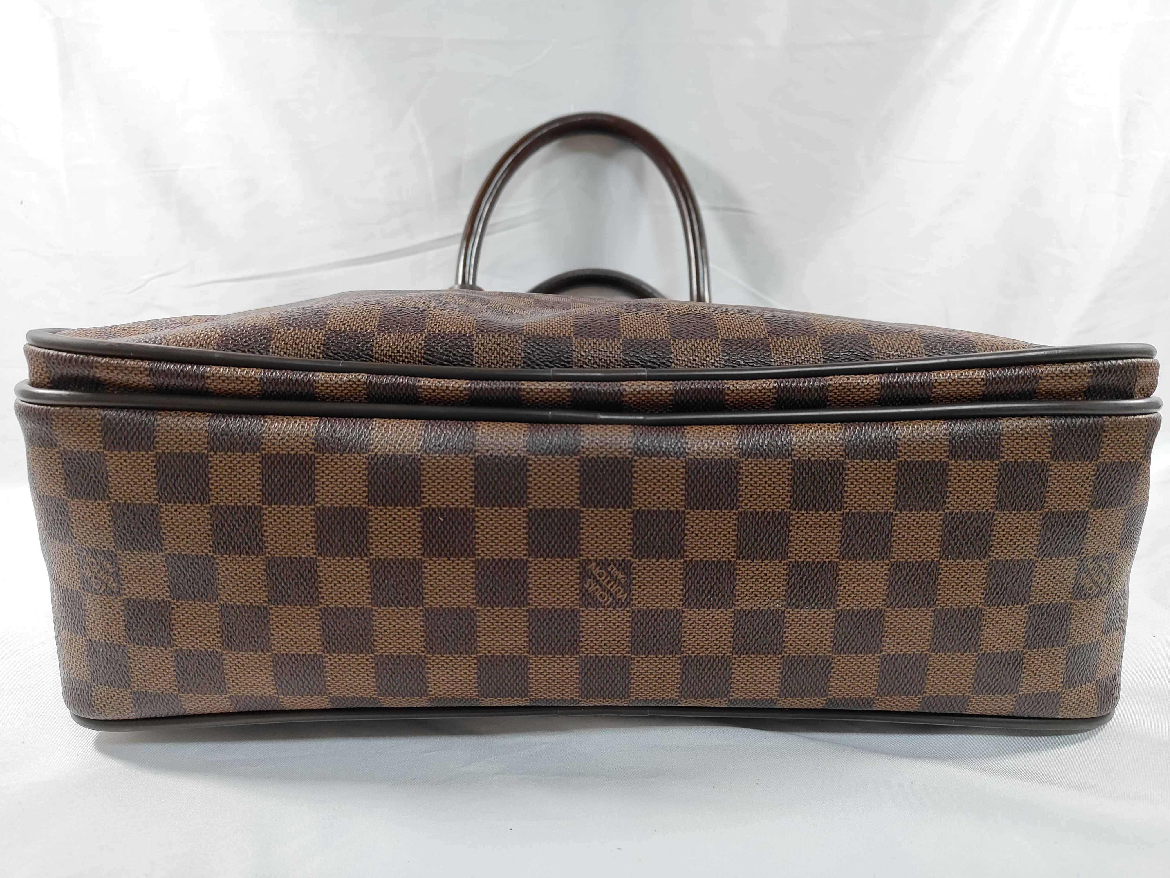 Damier ID- Icare N23252 38 Canvas Brown Handbag GHW AS0161 Business Bag — view 9