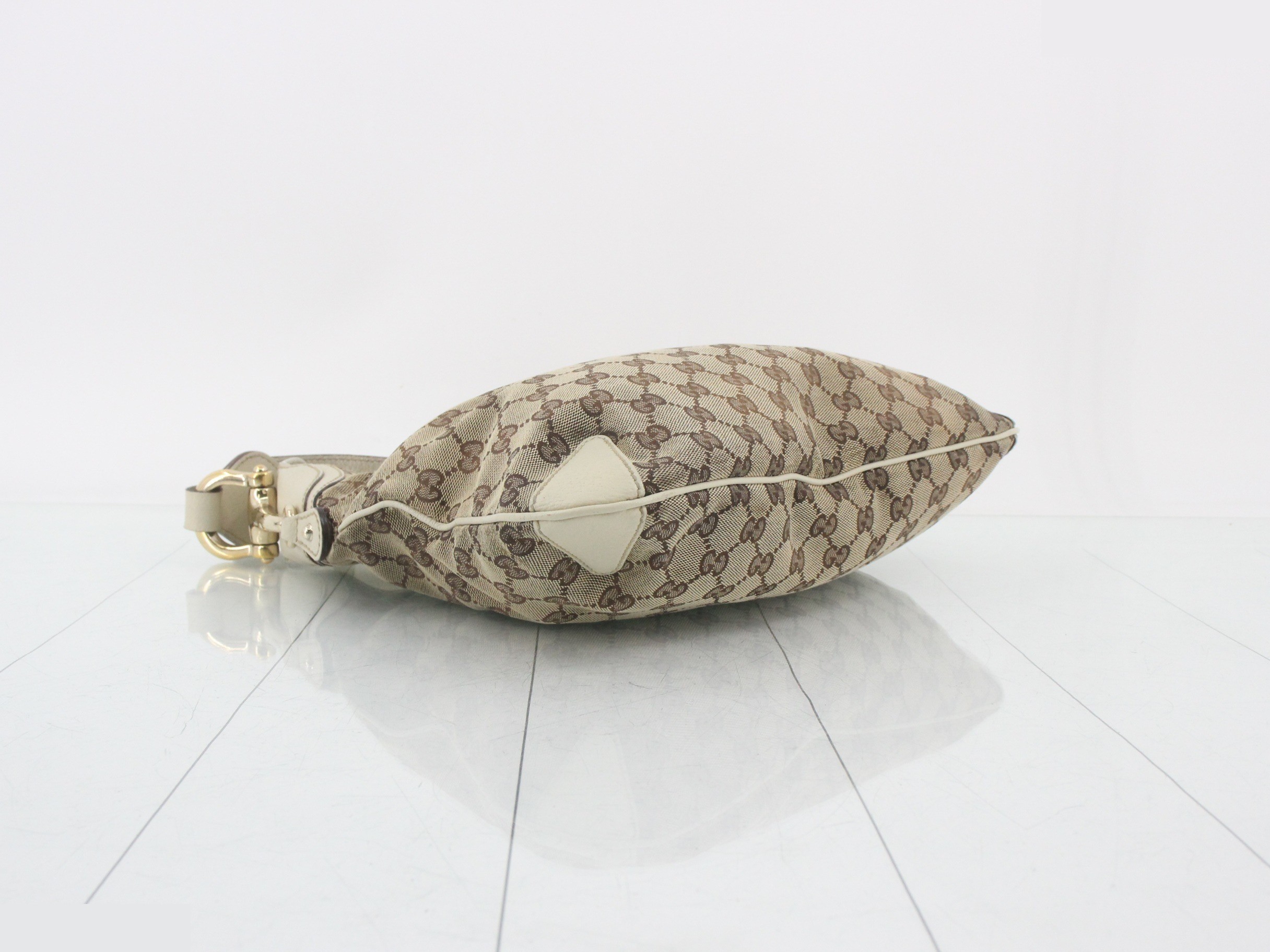 Shoulder bag beige white — view 5